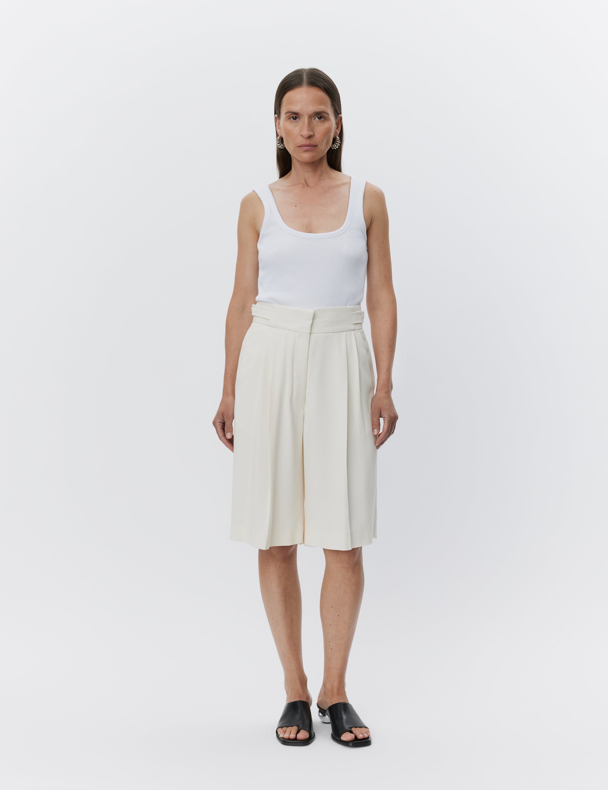 Lcann Viscose Twill WINTER WHITE