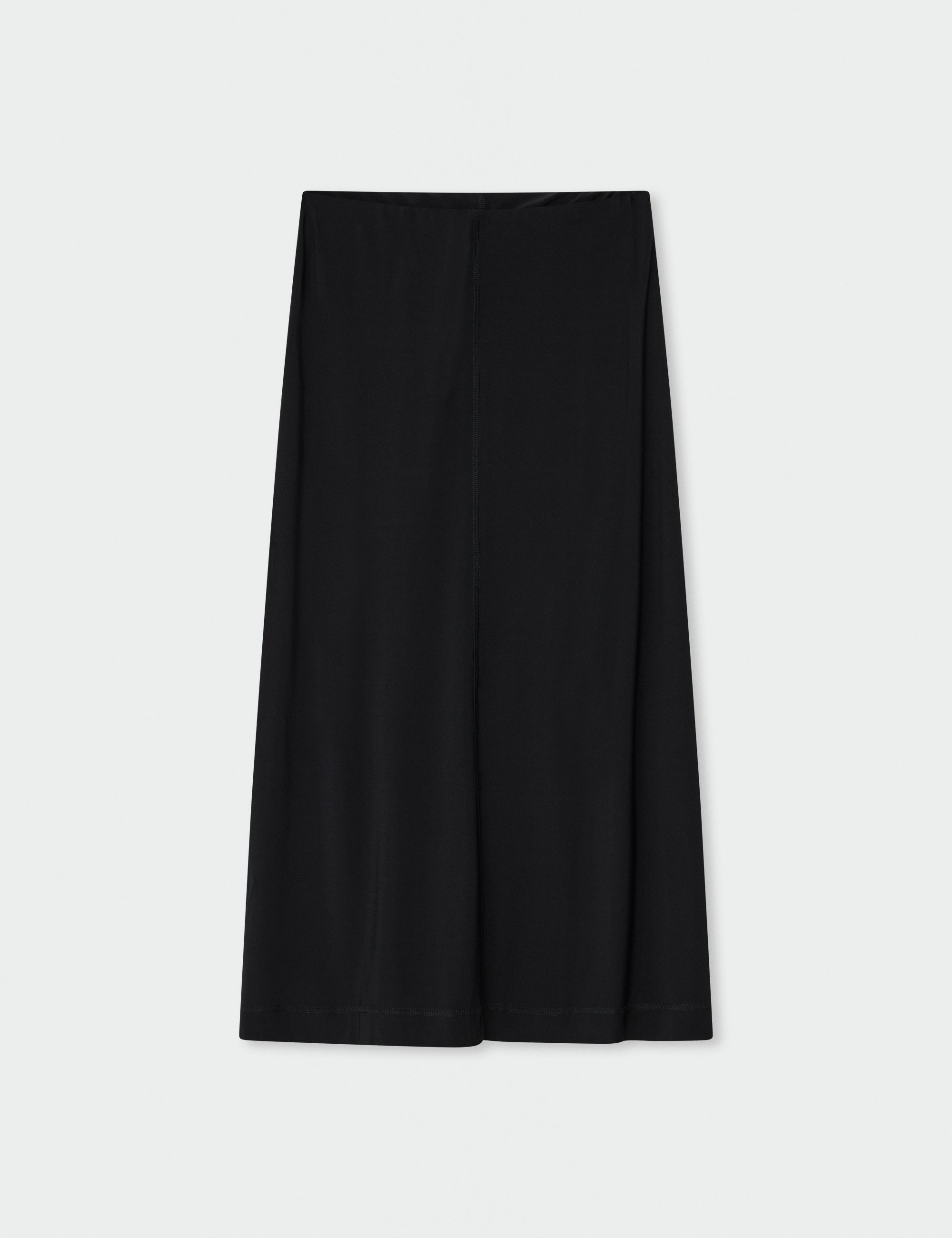 DAY Birger ét Mikkelsen Leontine - Shiny Jersey Skirt 190303 BLACK