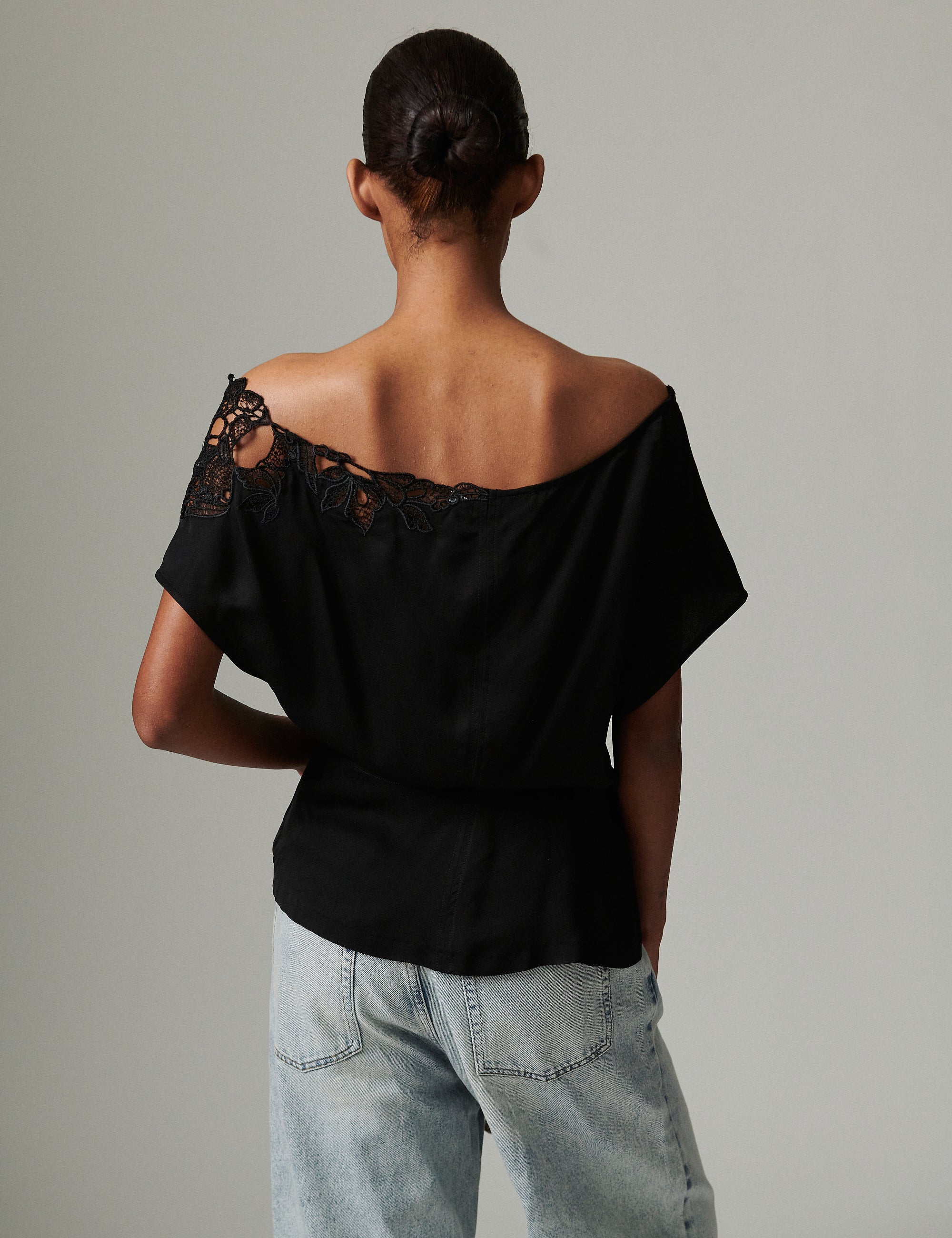 DAY Birger ét Mikkelsen Lesto - Matte Crepe Shirts & Blouses 190303 Black
