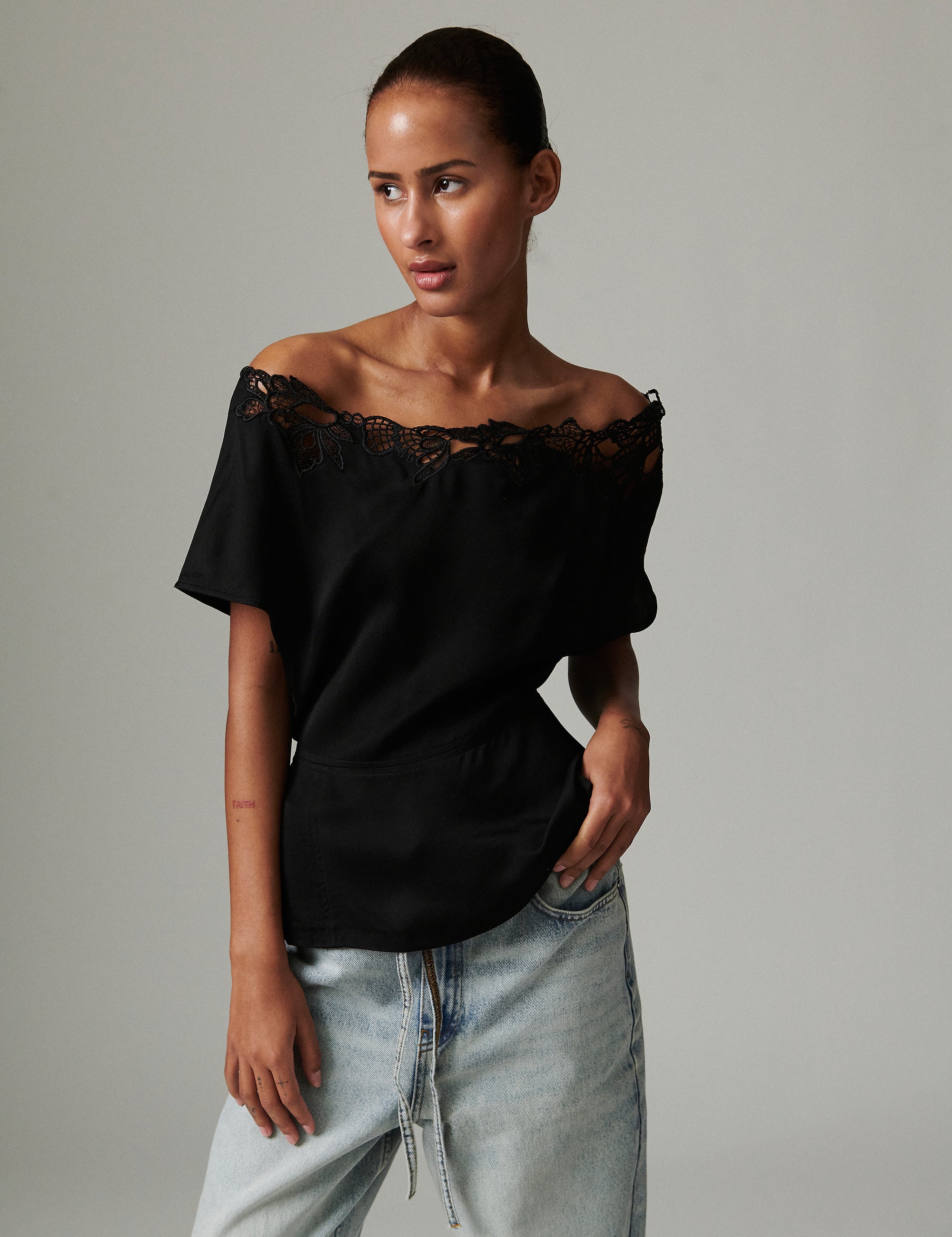 DAY Birger ét Mikkelsen Lesto - Matte Crepe Shirts & Blouses 190303 Black