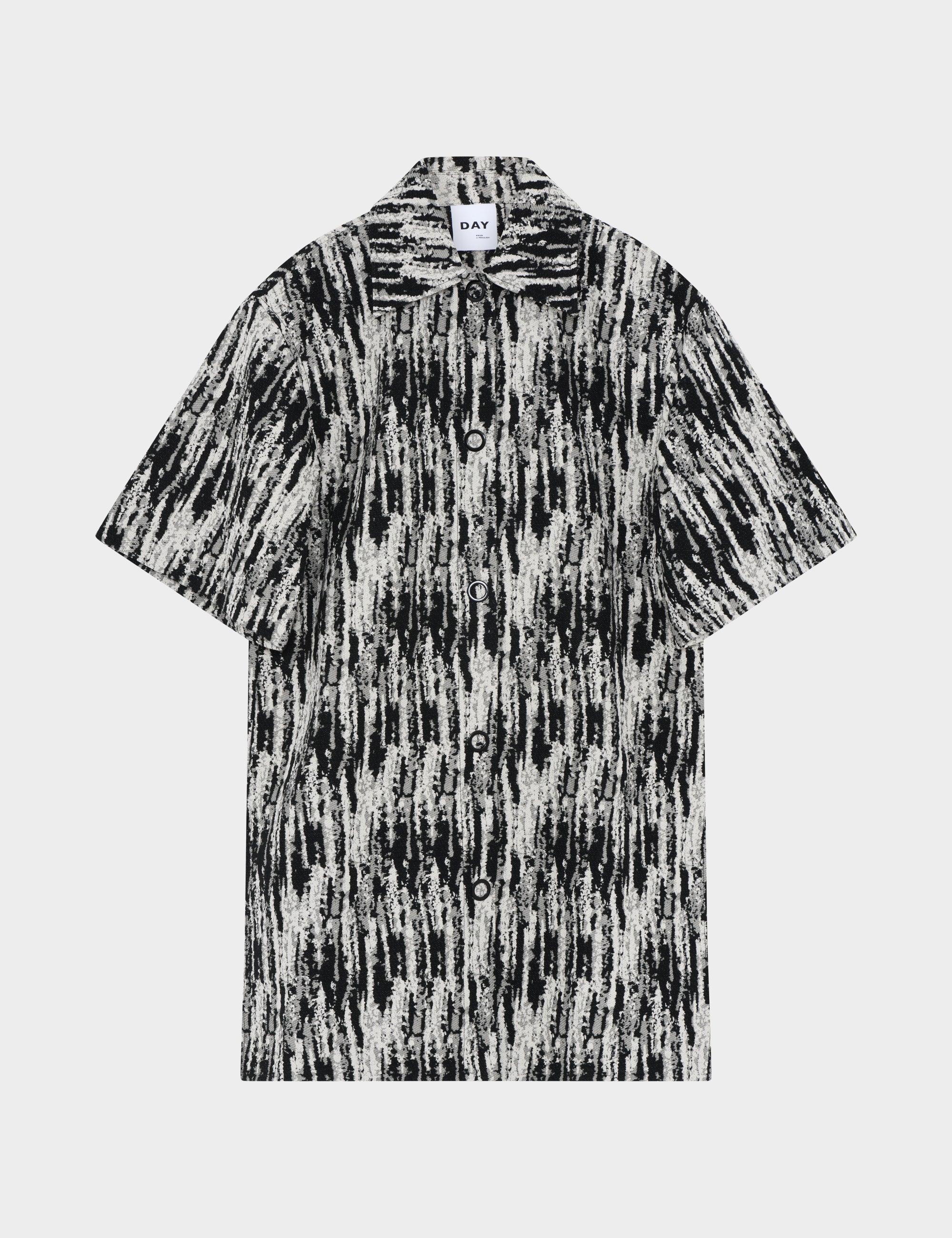 DAY Birger ét Mikkelsen Lilo - Artistic Texture Shirts & Blouses 190303 BLACK