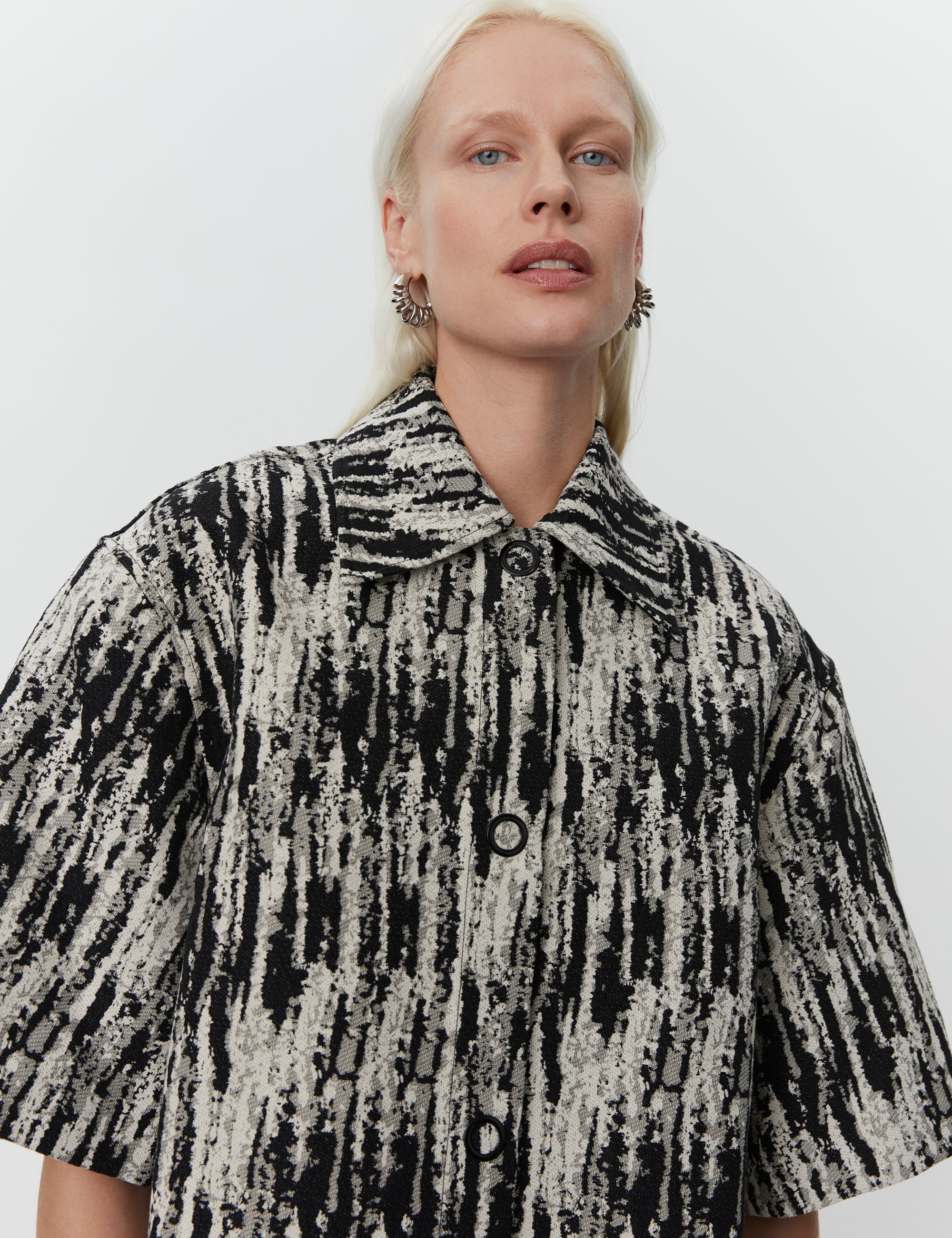 DAY Birger ét Mikkelsen Lilo - Artistic Texture Shirts & Blouses 190303 BLACK