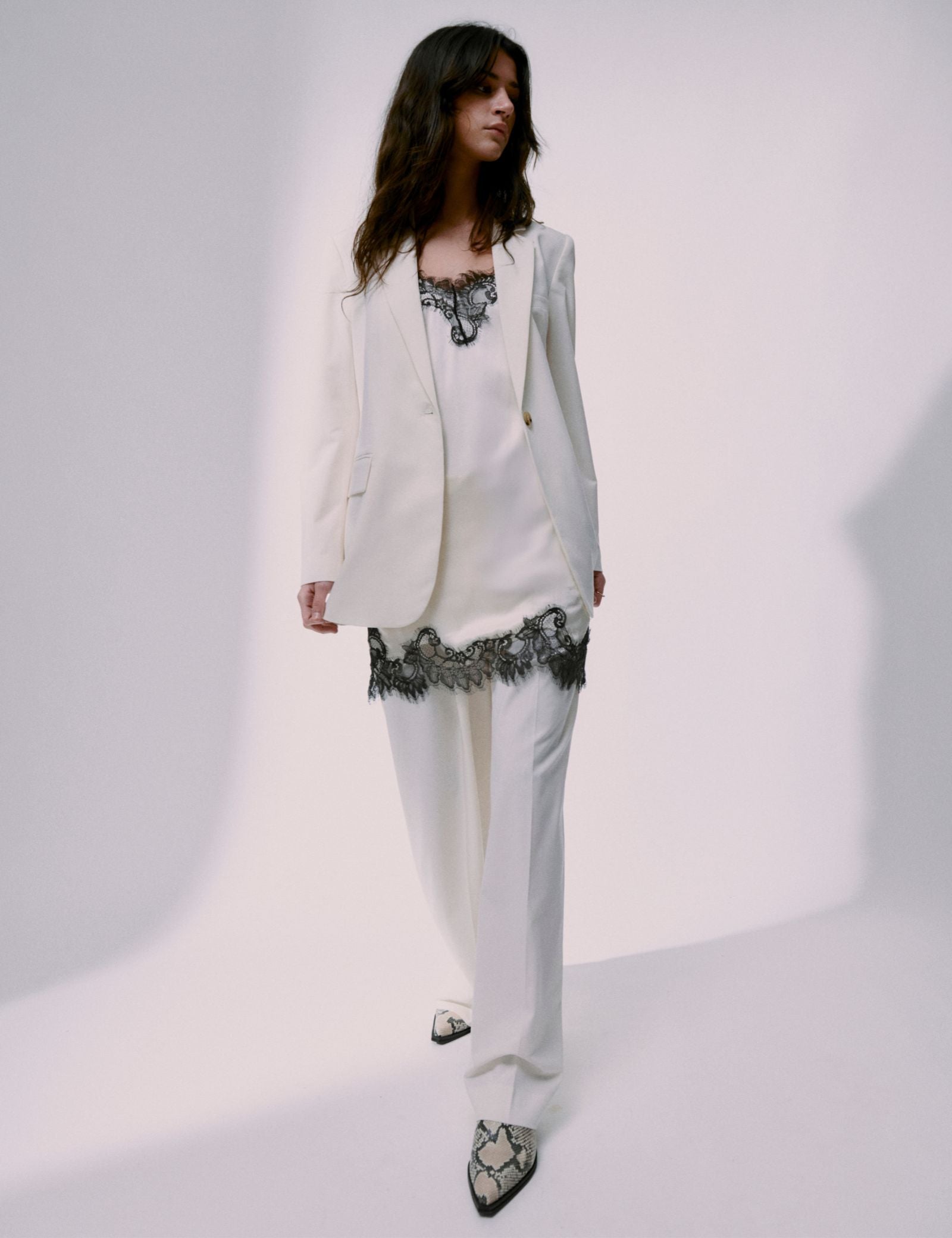 DAY Birger ét Mikkelsen Lisa - Fluid Viscose - Top Top 110104 Vanilla Ice