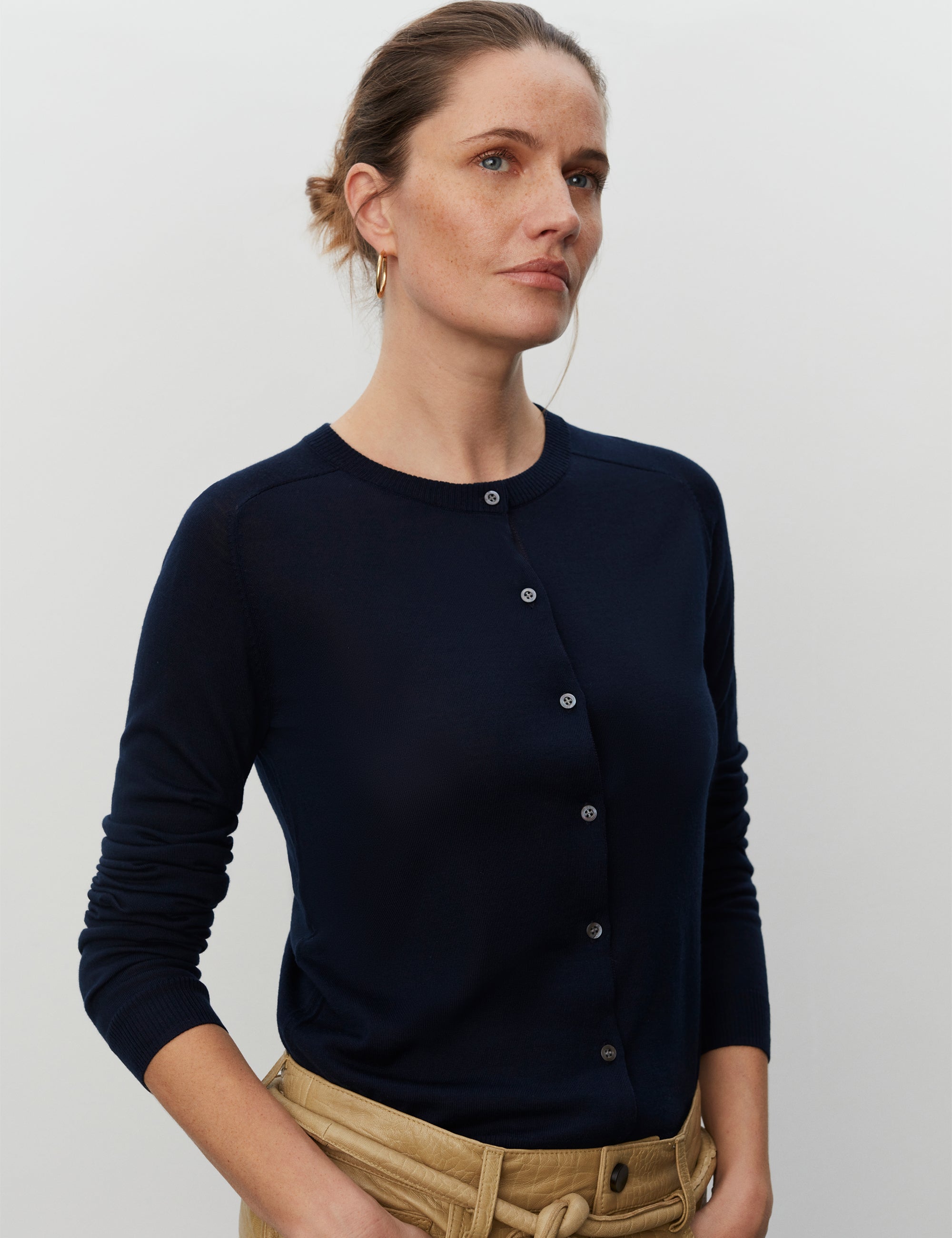 DAY Birger ét Mikkelsen Luna - Daily Elements - Cardigan Cardigan 04004 Navy Blazer