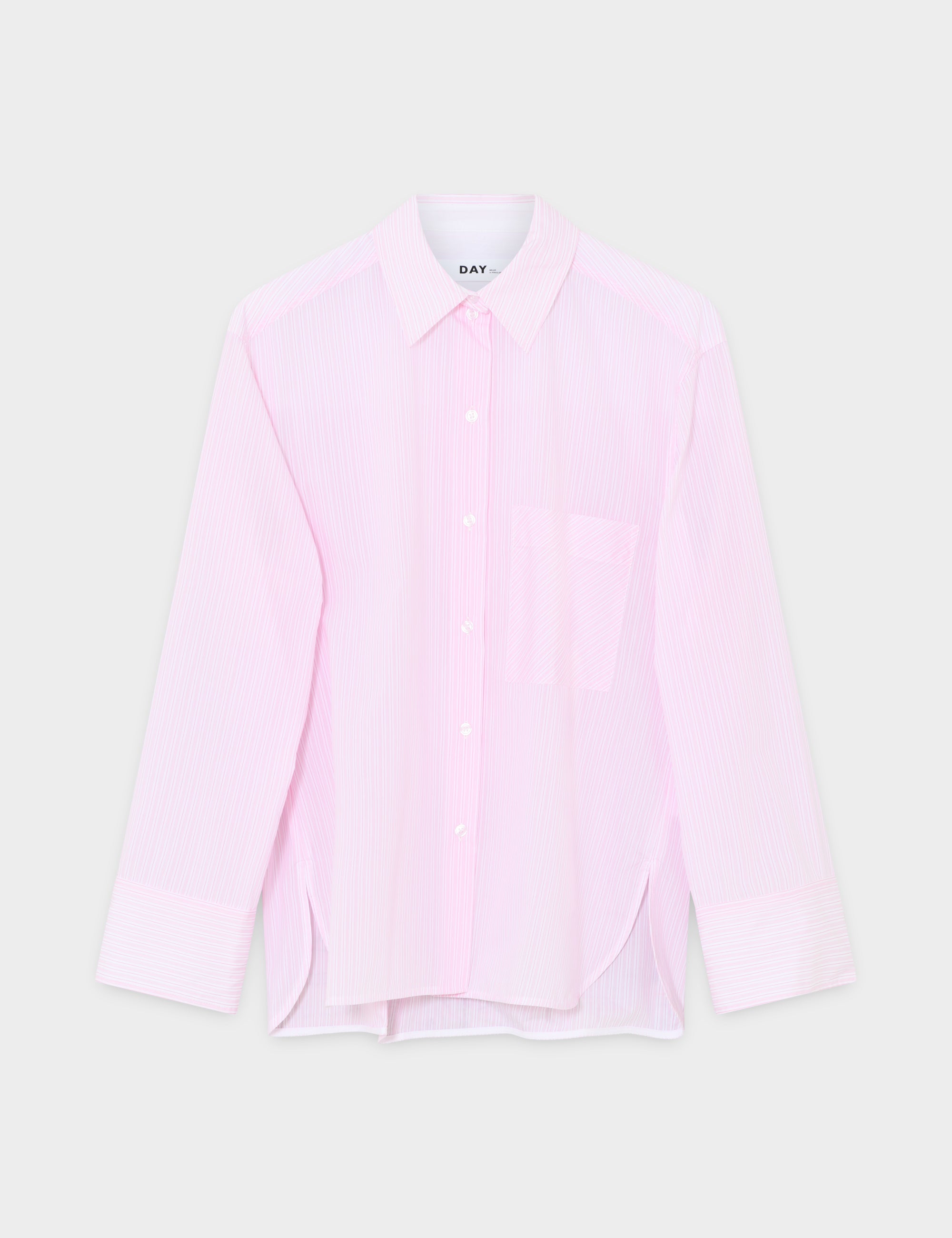 DAY Birger ét Mikkelsen Mac - Classic Stripe RD Shirts & Blouses 132801 Pink-a-boo