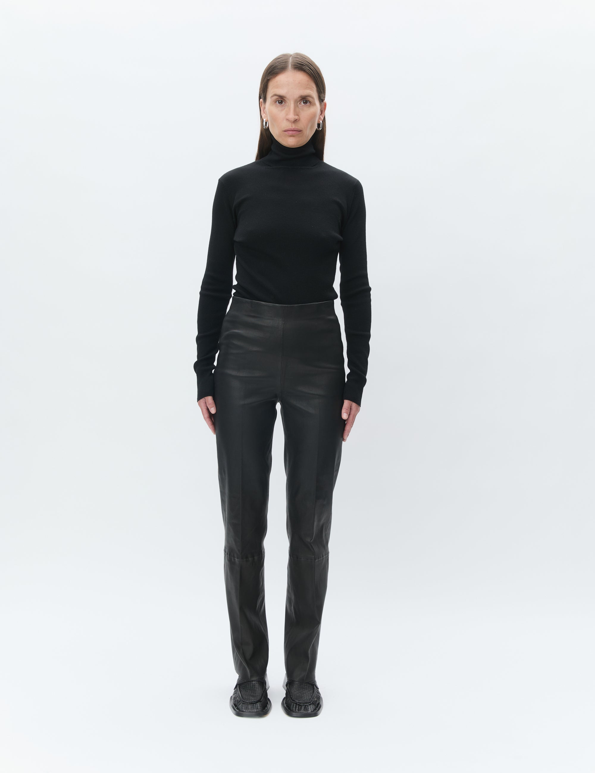 DAY Birger ét Mikkelsen Madisson - Lamb stretch Pants 190303 BLACK