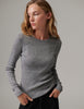 Mariana - Daily Elements - Pullover - Medium Grey Melange