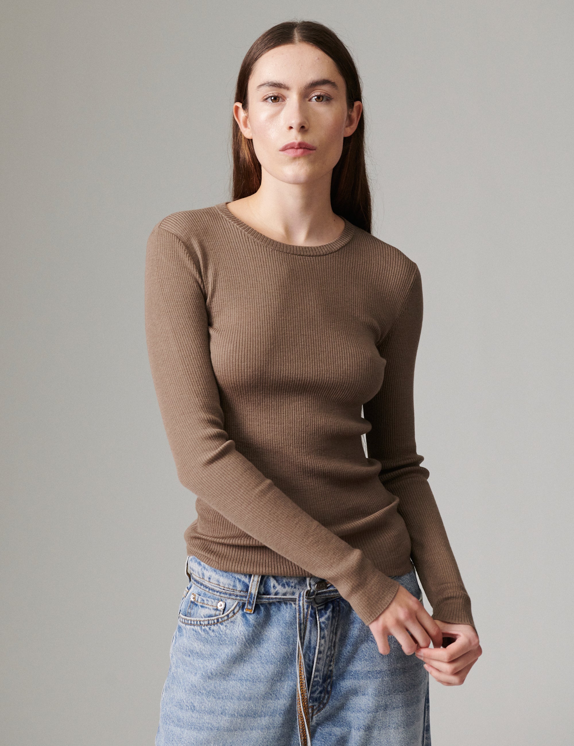 DAY Birger ét Mikkelsen Mariana - Daily Elements - Pullover Pullover 181112 Walnut