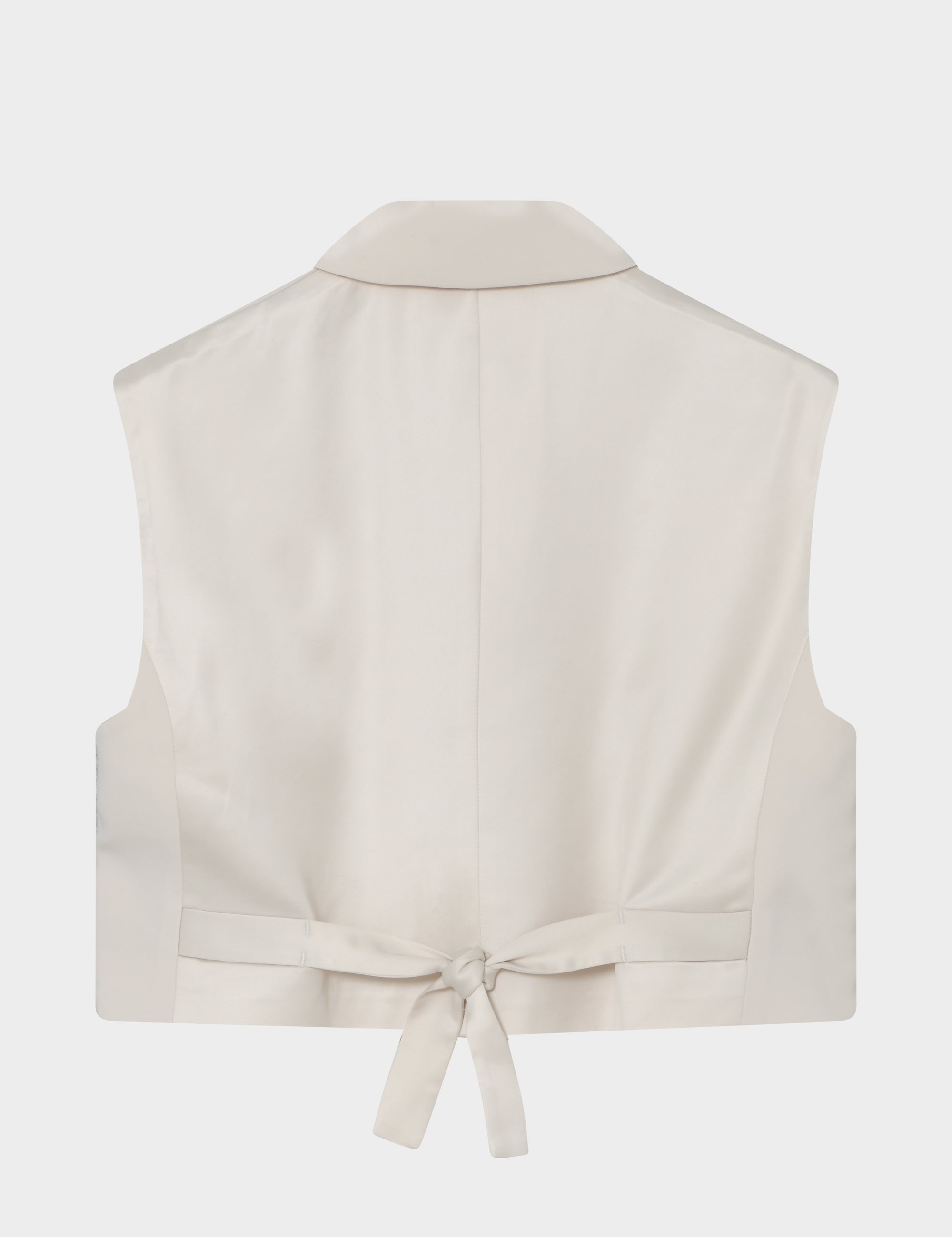DAY Birger ét Mikkelsen Marnie - Classic Gabardine Waistcoat 01002 Ivory Shade