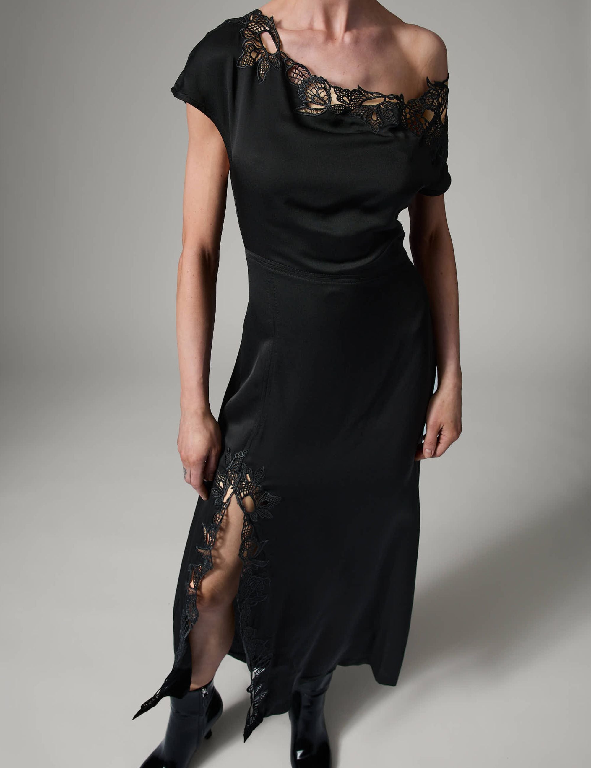 DAY Birger ét Mikkelsen Mary - Matte Crepe Dress 190303 Black