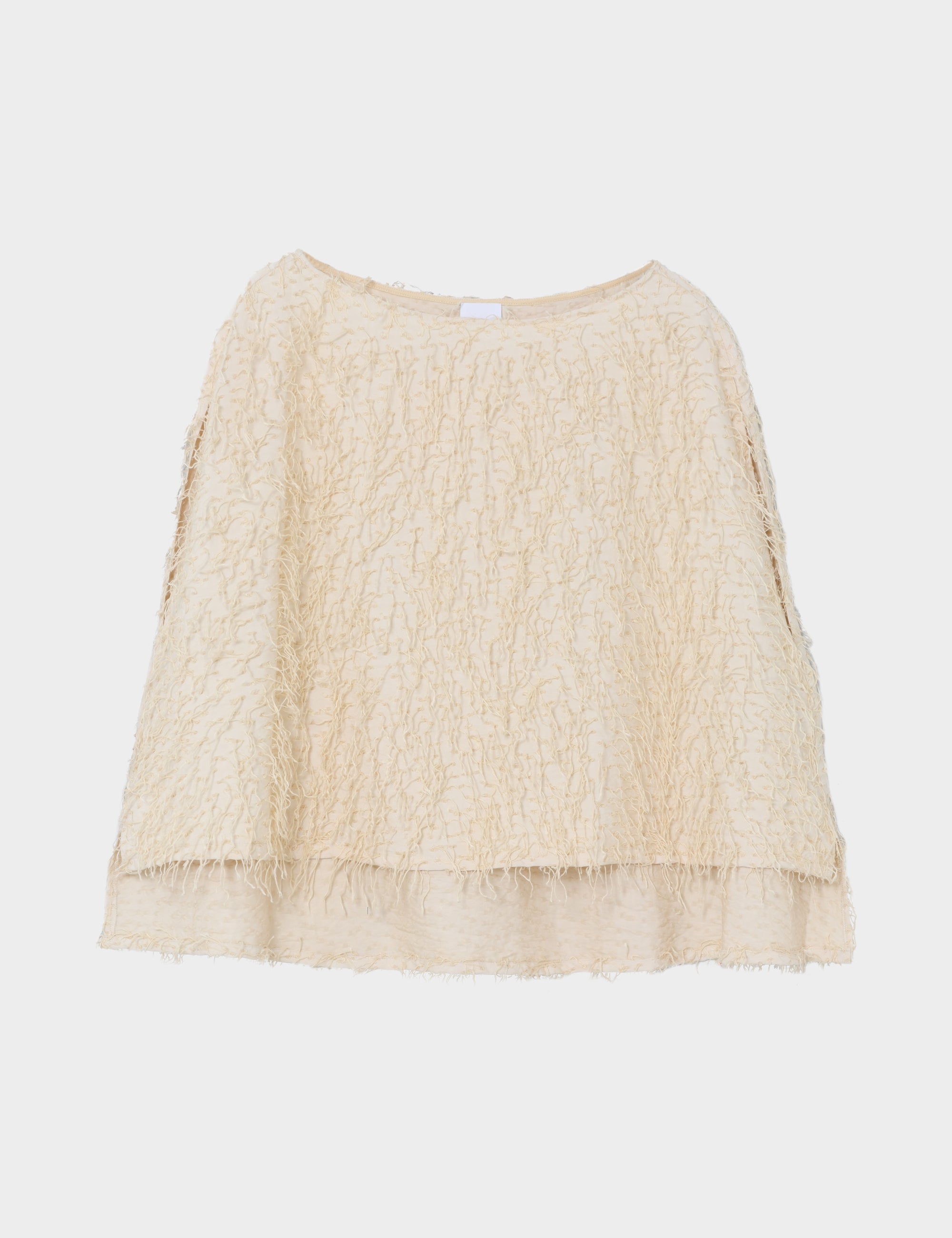 DAY Birger ét Mikkelsen Mata - Dobby Fringe Shirts & Blouses 110605 Jet Stream