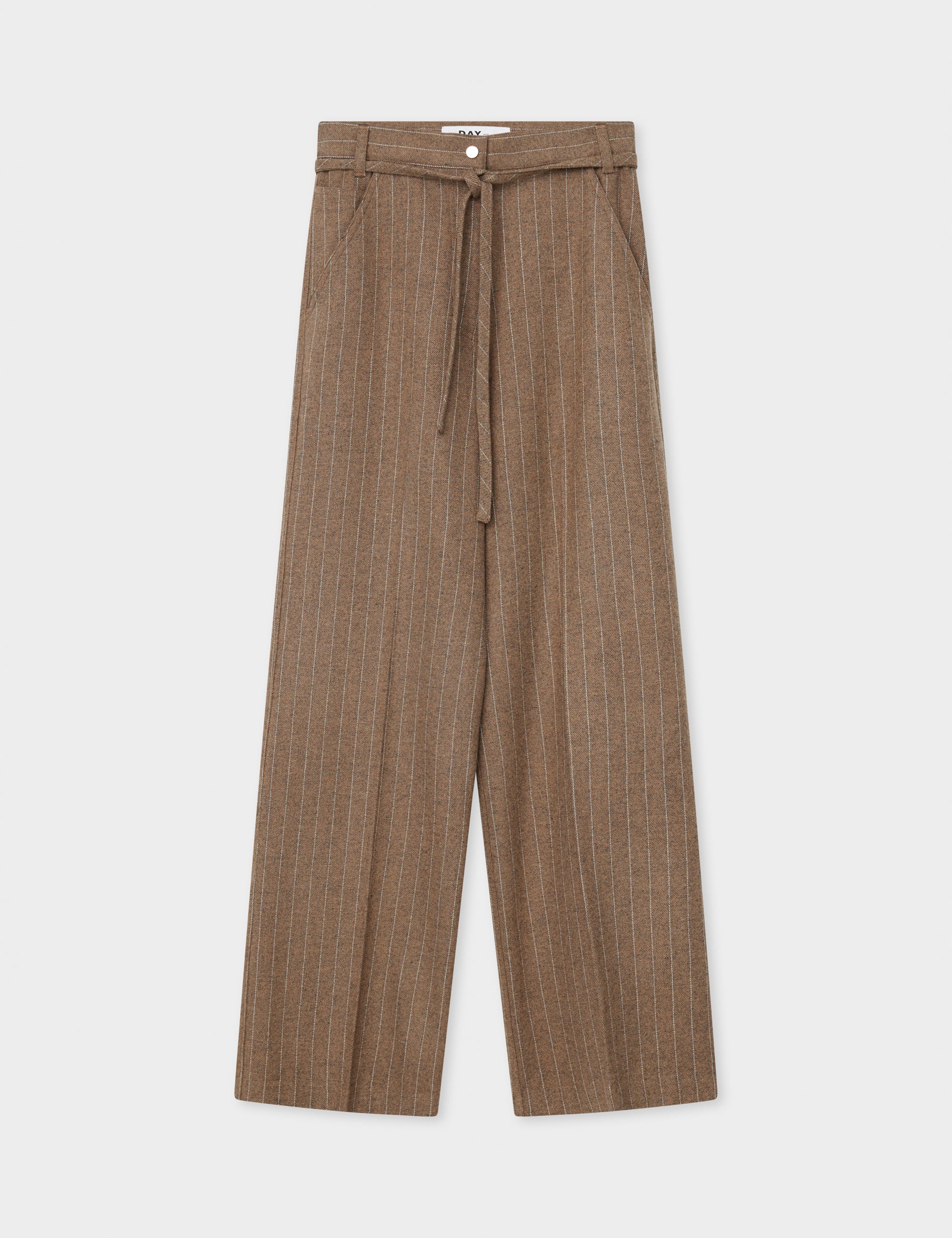 DAY Birger ét Mikkelsen Matt - Graphic Wool Stripe Pants 190614 WREN