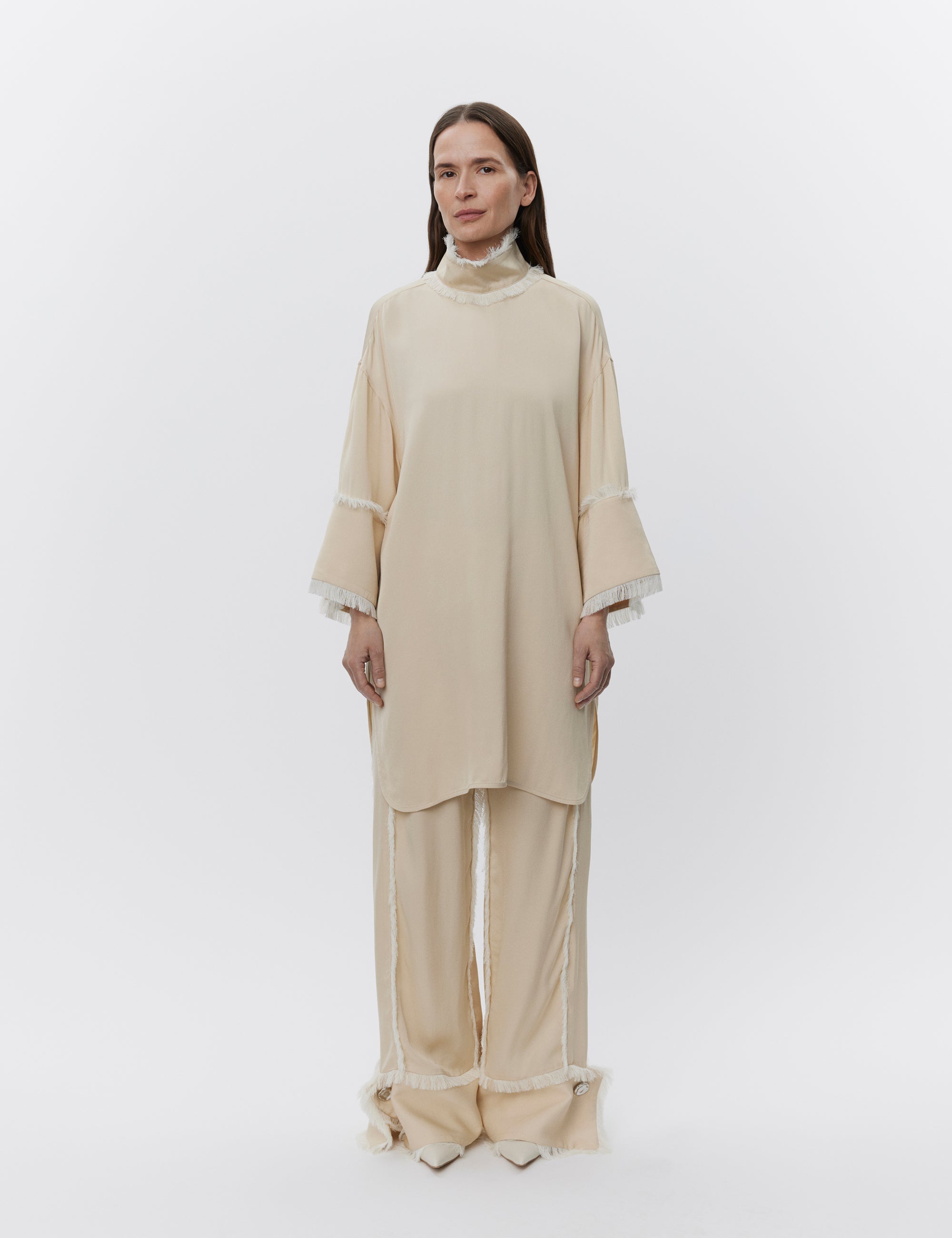 DAY Birger ét Mikkelsen Matti - Matte Crepe Dress 141107 OYSTER GRAY