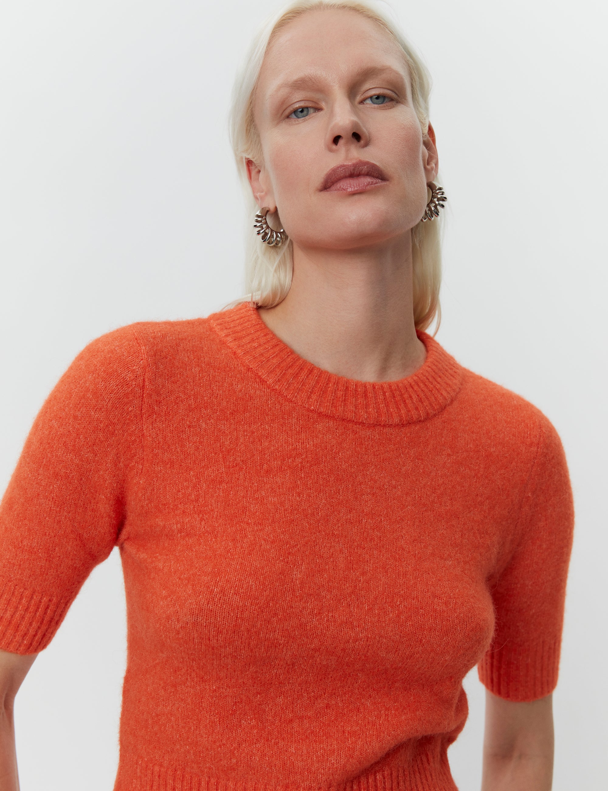 DAY Birger ét Mikkelsen Maylin - Cozy Days RD Pullover 161356 PERSIMMON ORANGE