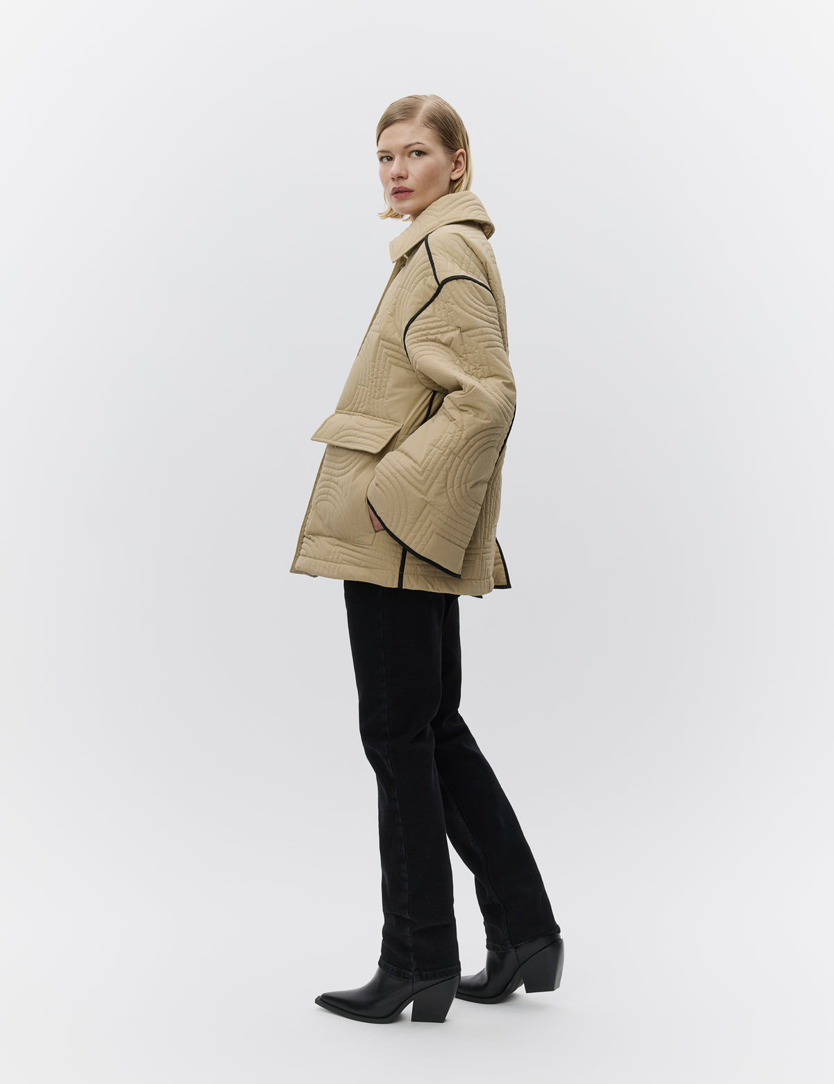 DAY Birger ét Mikkelsen Merce - Rhombus Quilt Jacket 171019 ELMWOOD
