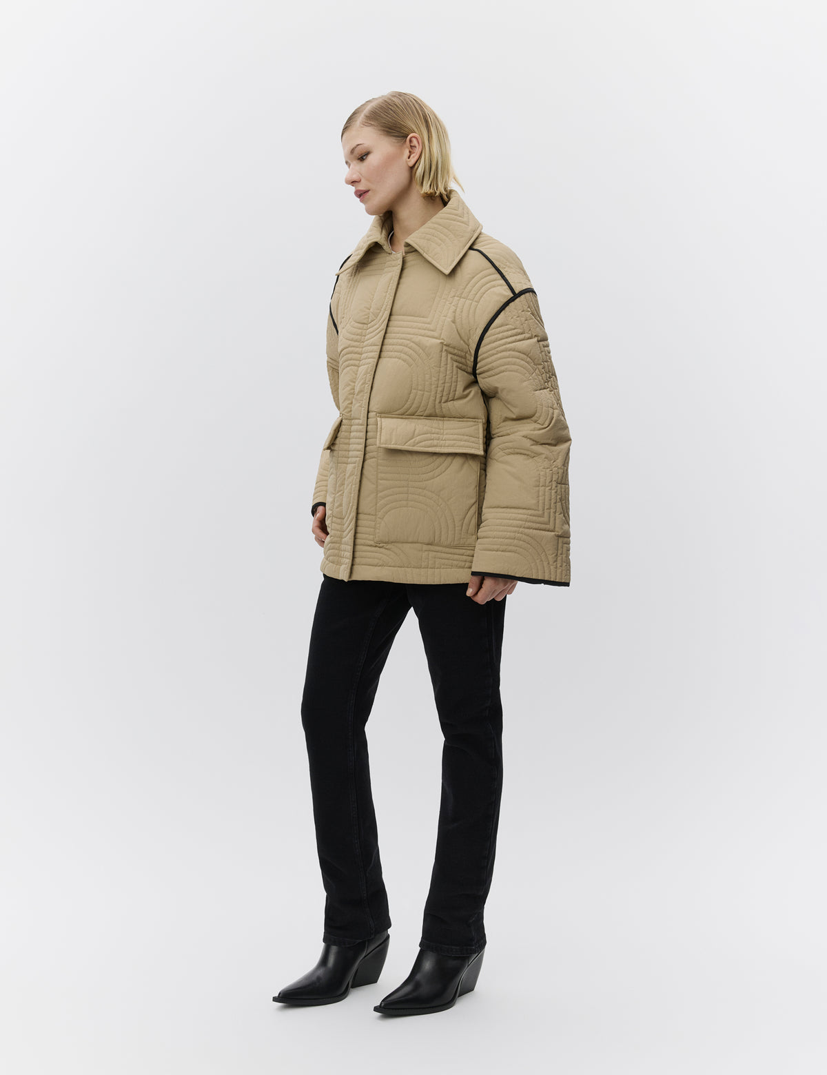 DAY Birger ét Mikkelsen Merce - Rhombus Quilt Jacket 171019 ELMWOOD