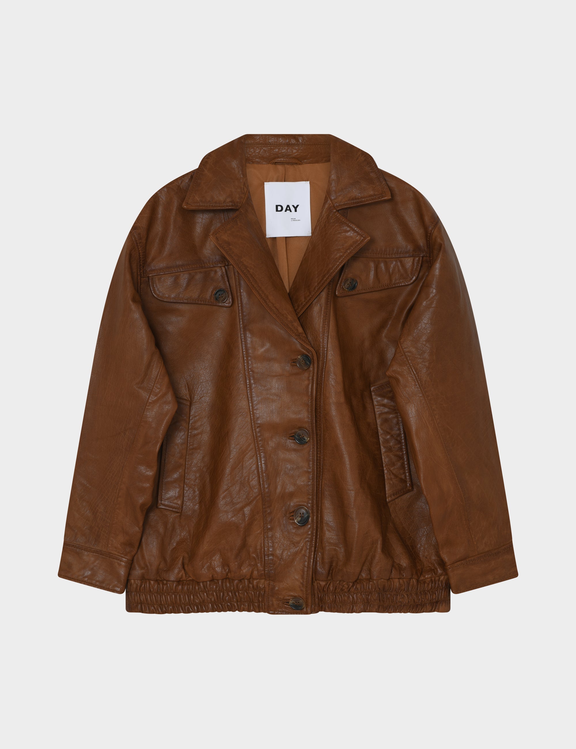 Mette - Leather - Jacket - RUBBER