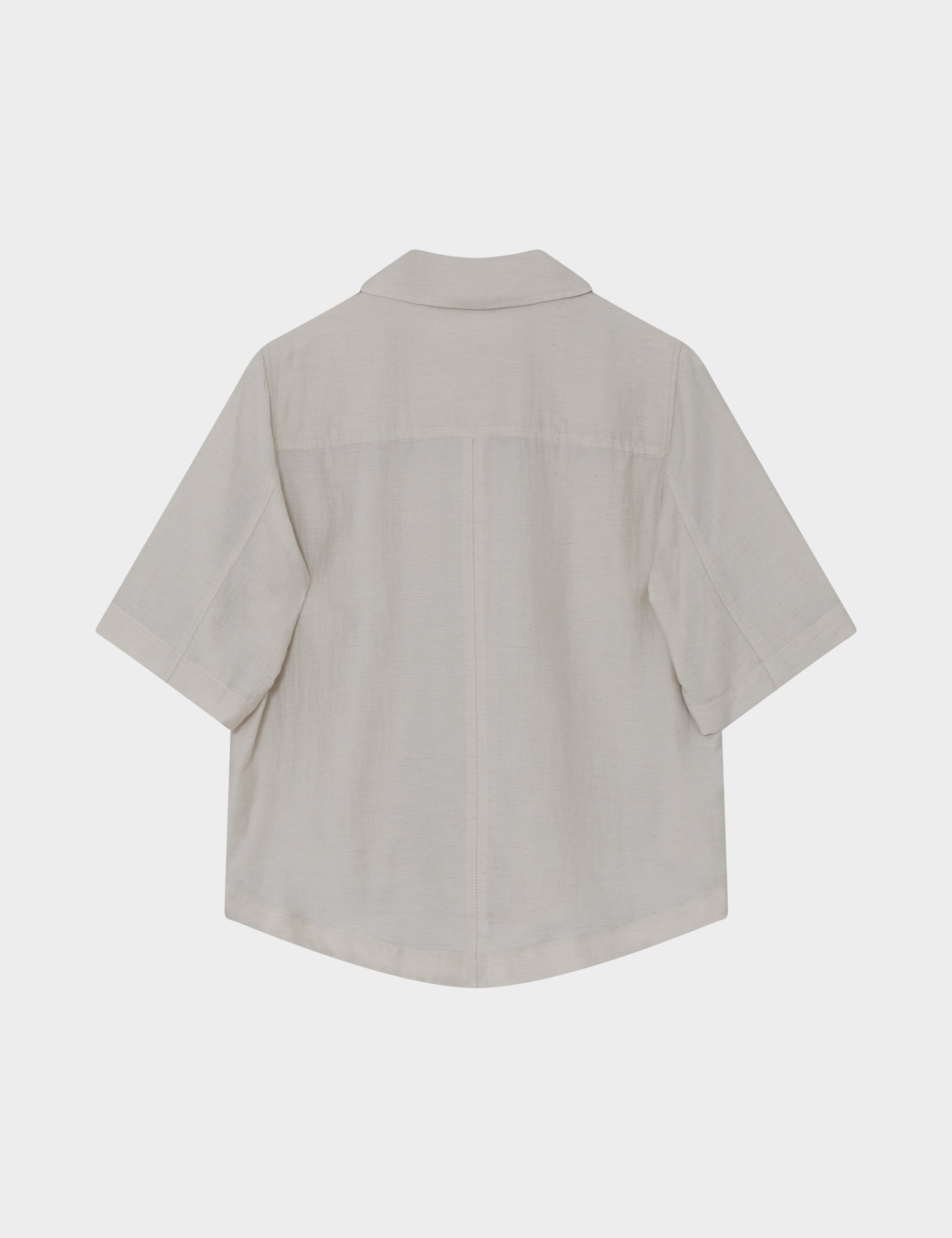 DAY Birger ét Mikkelsen Mina - Linen Slub Shirts & Blouses 500171 LIGHT SAND MELANGE