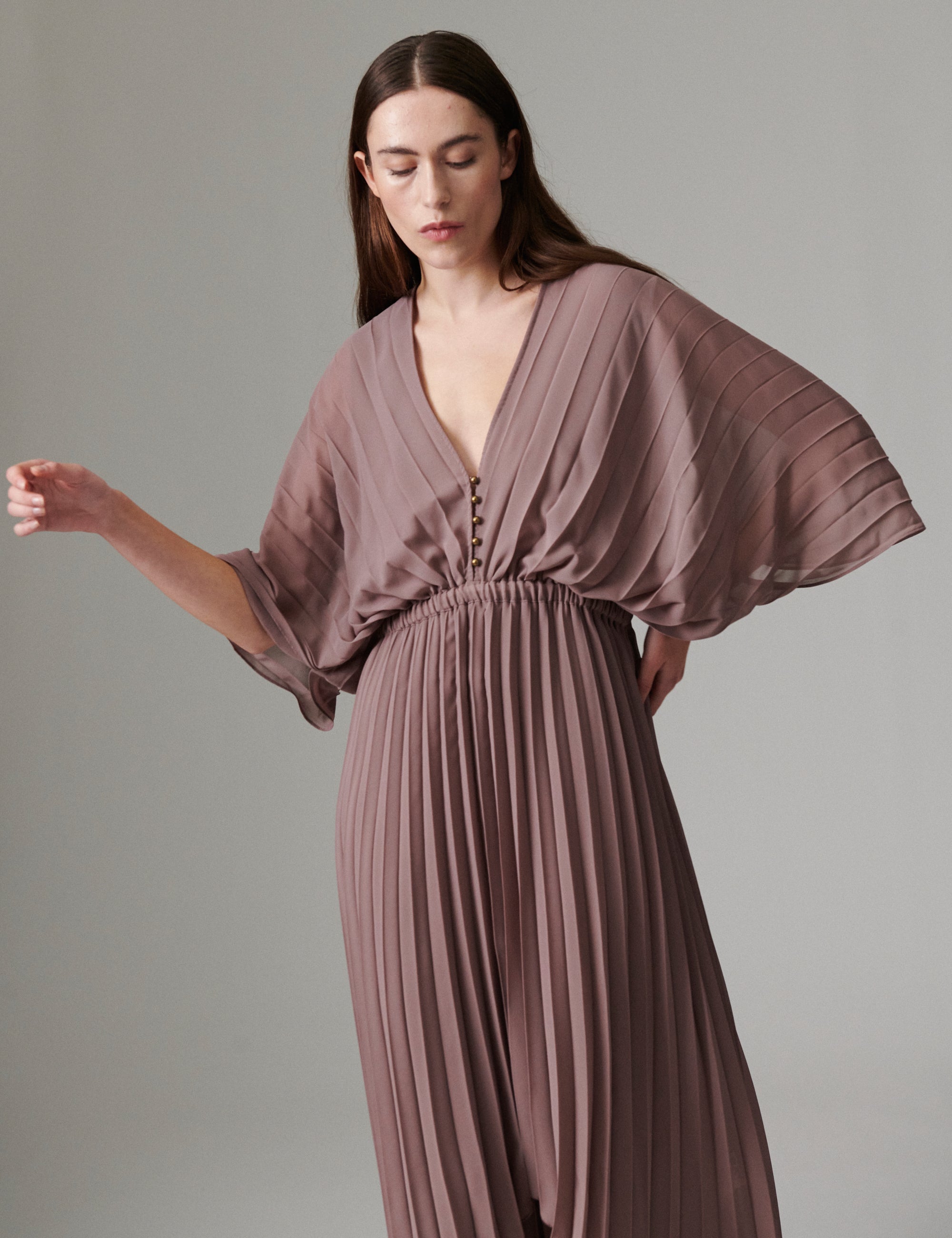 DAY Birger ét Mikkelsen Miru - Day Chiffon - Dress Dress 181807 TWILIGHT MAUVE