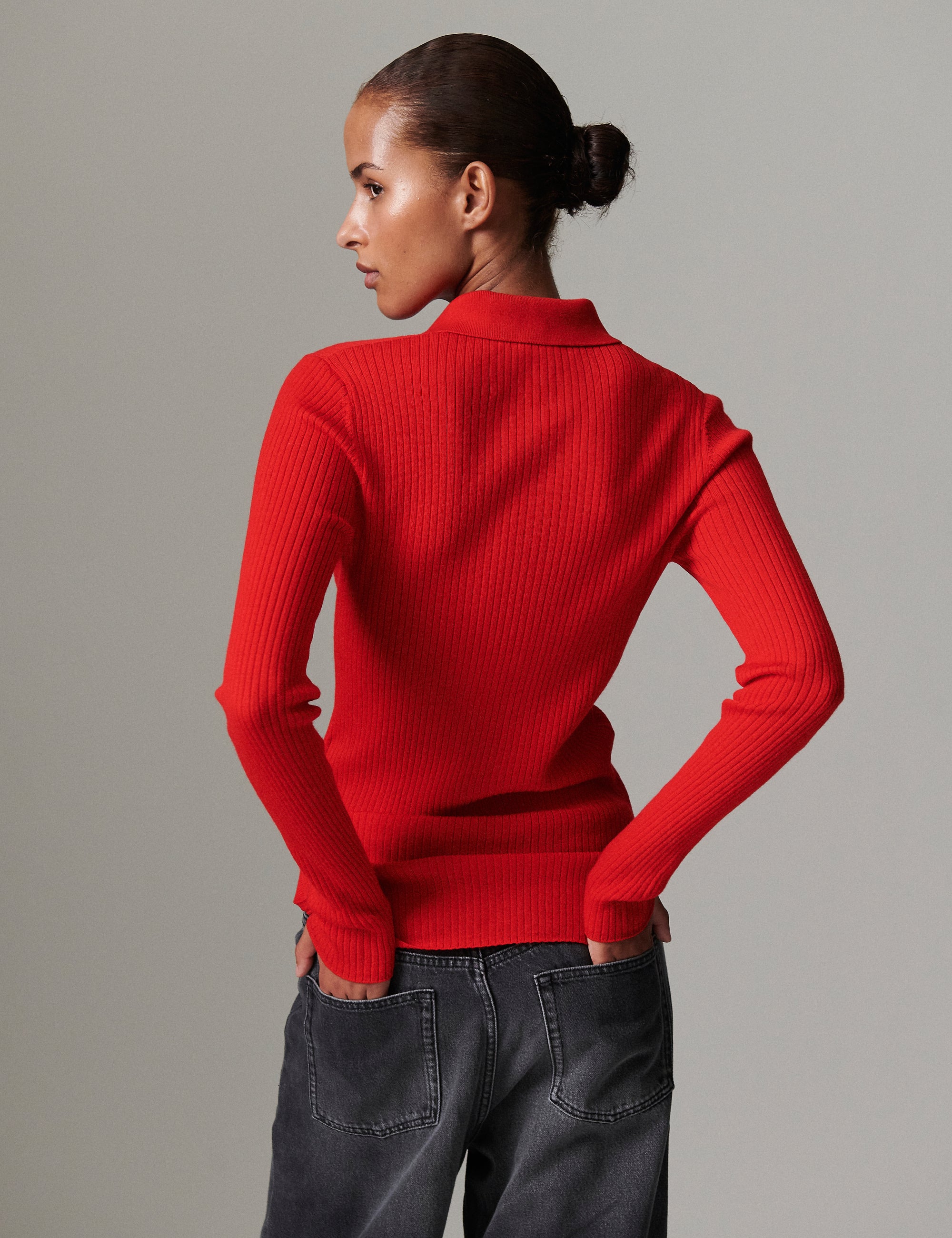 DAY Birger ét Mikkelsen Murphy - Daily elements Pullover 181664 FIERY RED.