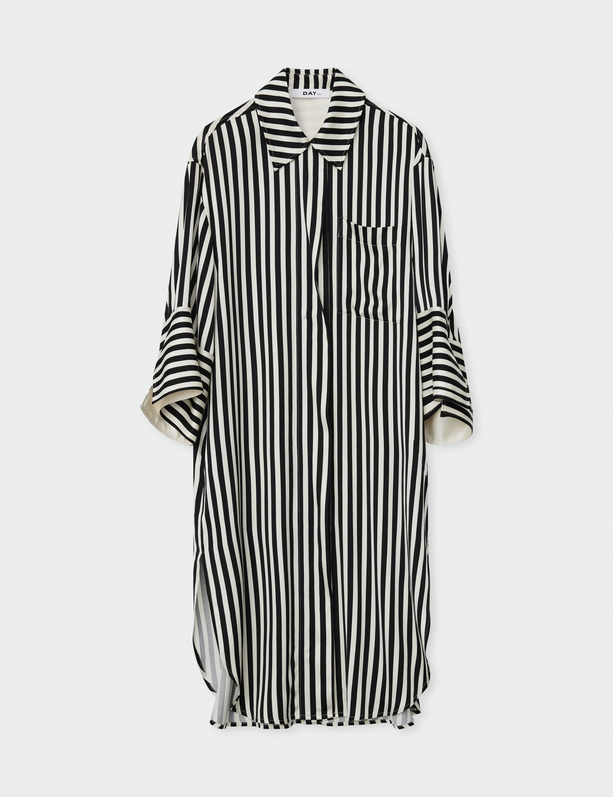 DAY Birger ét Mikkelsen Noe - Striped Viscose Dress 500143 FLUID STRIPES