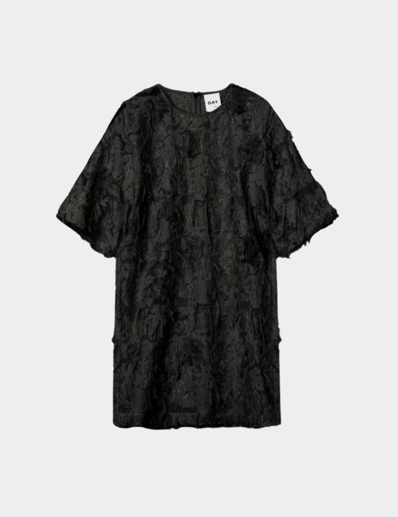 DAY Birger ét Mikkelsen Nori - Contemporary Texture Dress 190303 BLACK