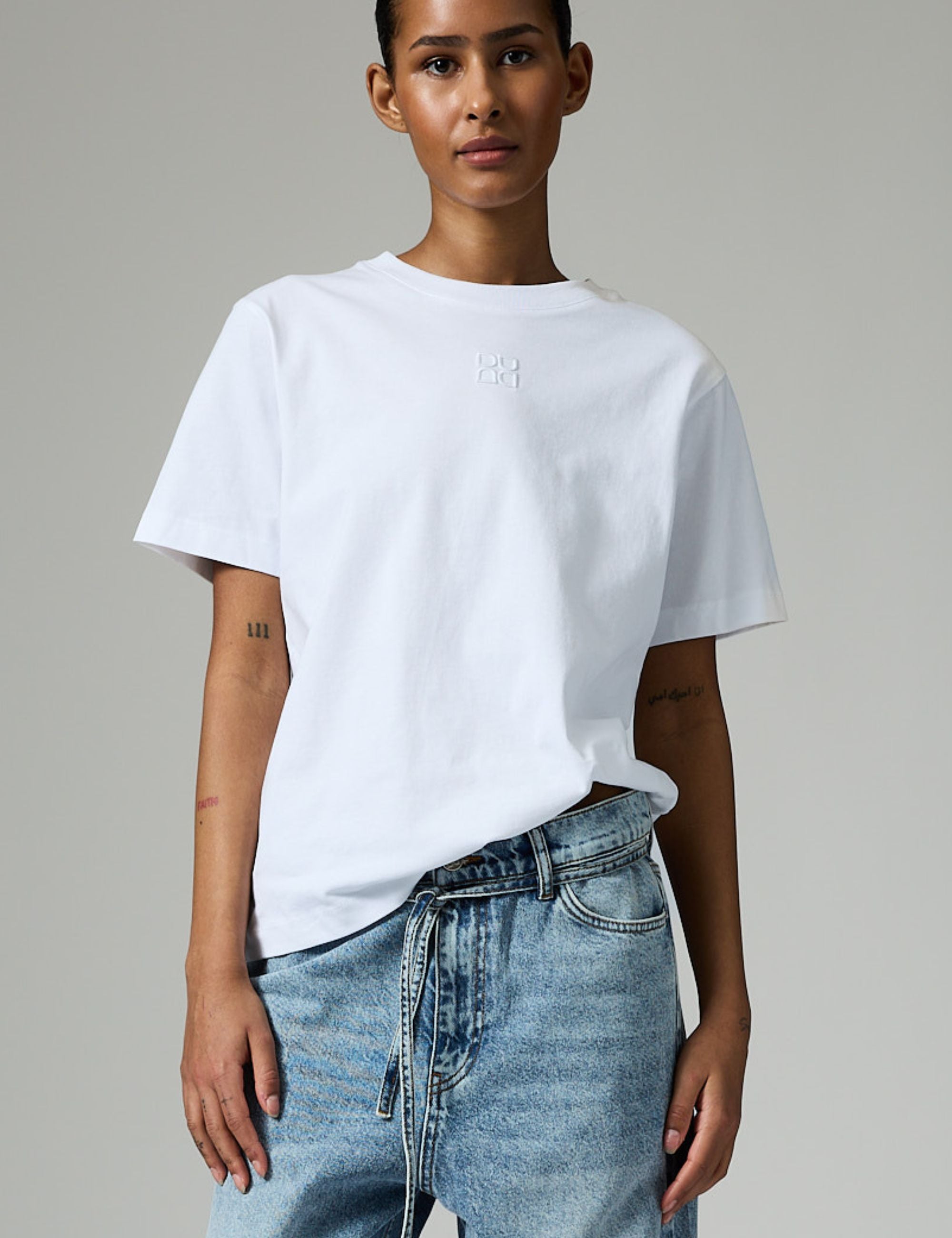 DAY Birger ét Mikkelsen Parry - Heavy Jersey - T-shirt T-shirt 110601 Bright White