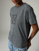 Parry Logo- Heavy Jersey - T-shirt - Medium Grey Melange