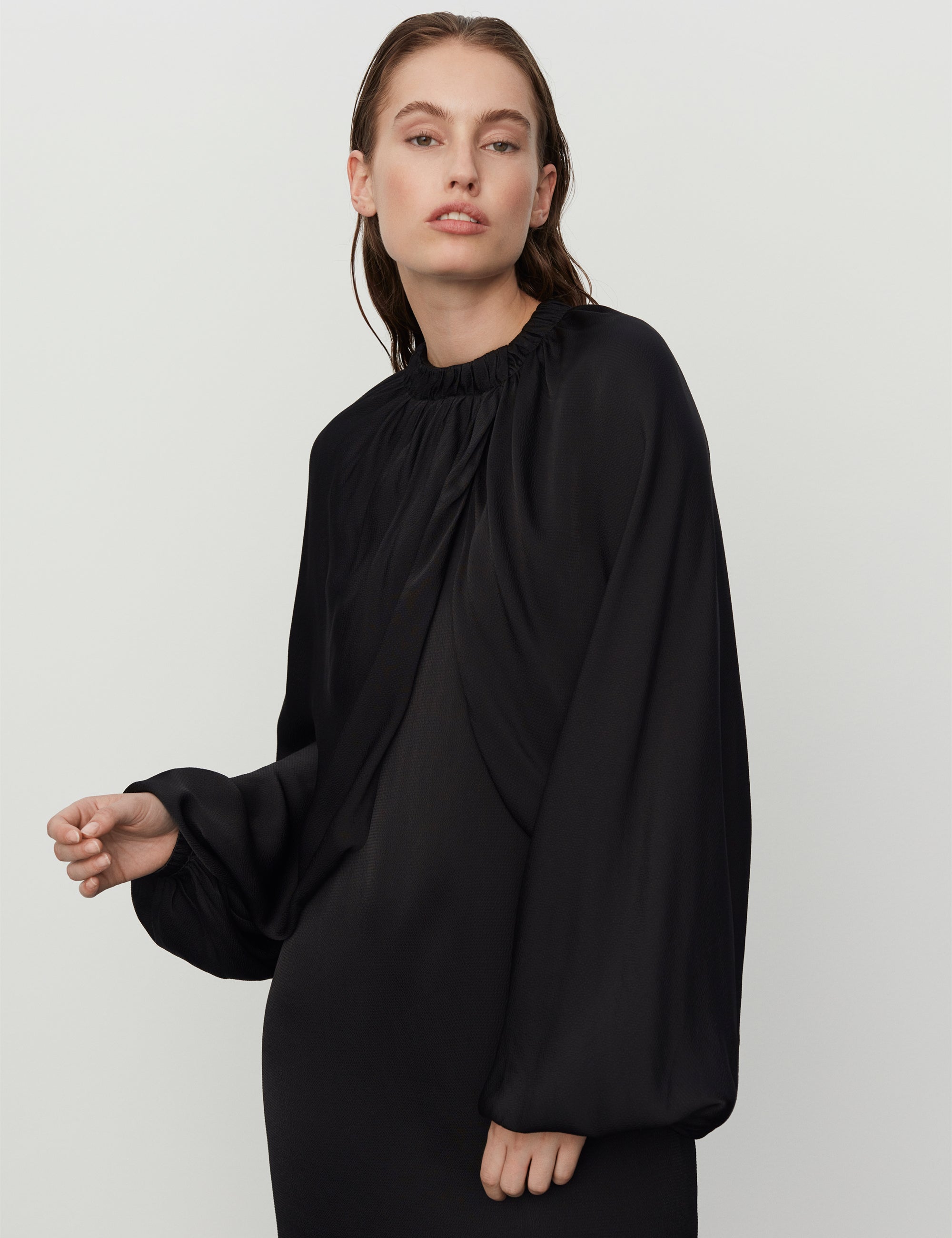 DAY Birger ét Mikkelsen Peyton - Fluid Texture Dress 190303 Black