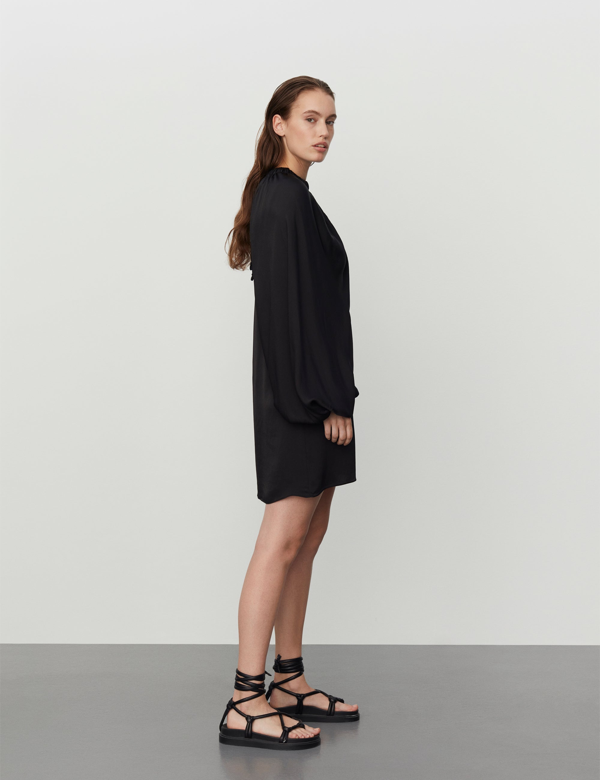 DAY Birger ét Mikkelsen Peyton - Fluid Texture Dress 190303 Black