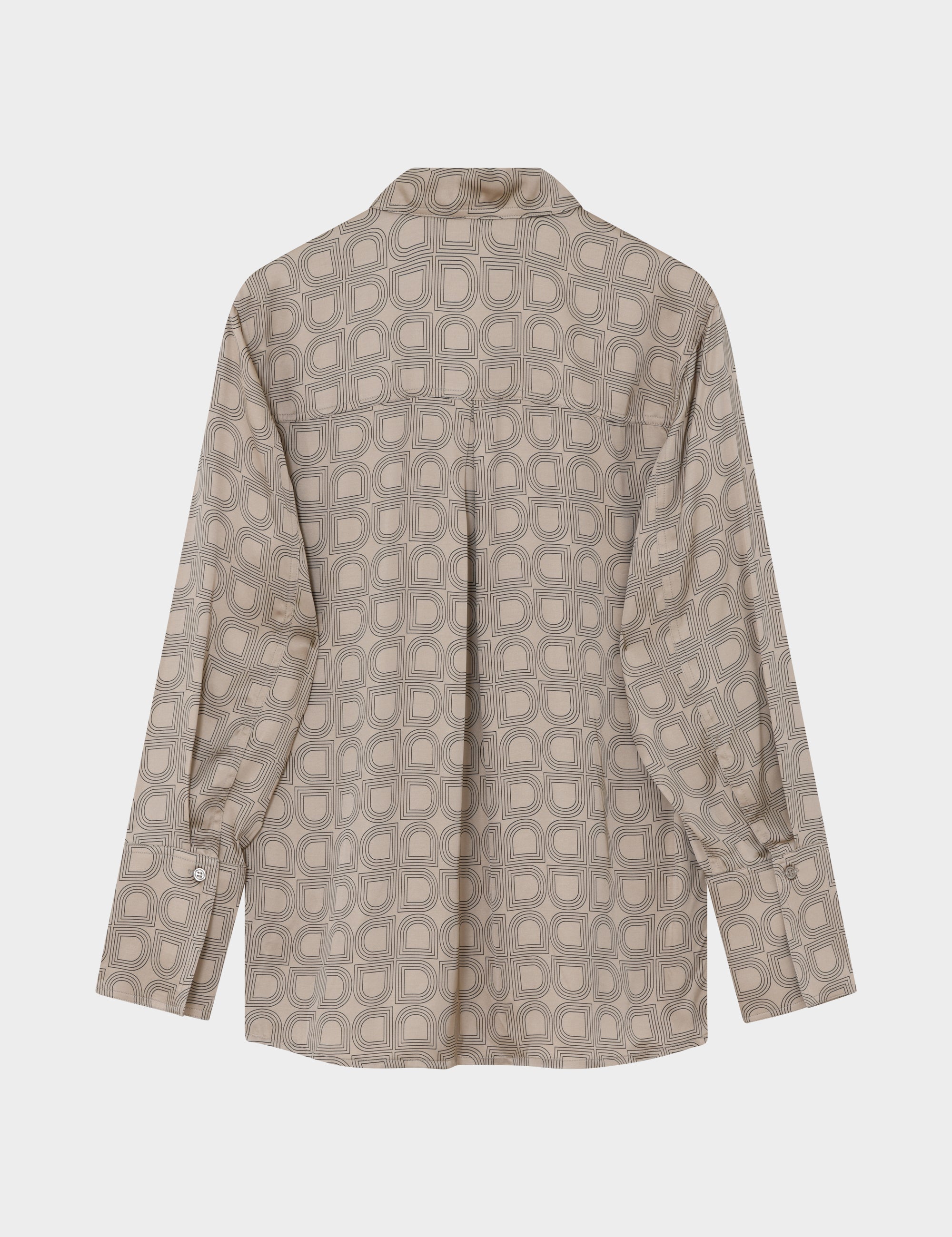 DAY Birger ét Mikkelsen Plymo- Fluid Viscose Tops & T-Shirts 151304 HUMUS