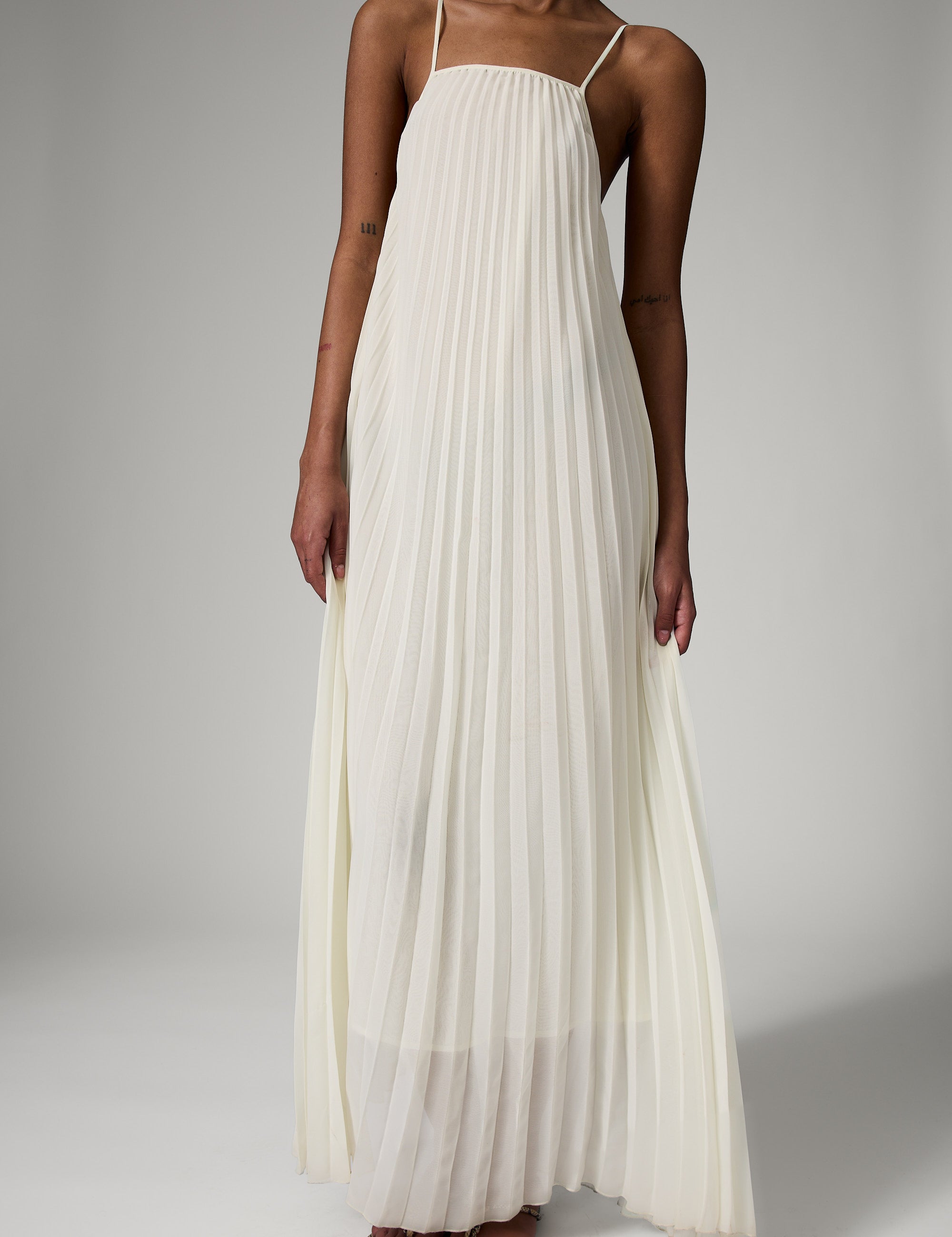 DAY Birger ét Mikkelsen Rona - Chiffon Plisse Dress 110605 Jet Stream