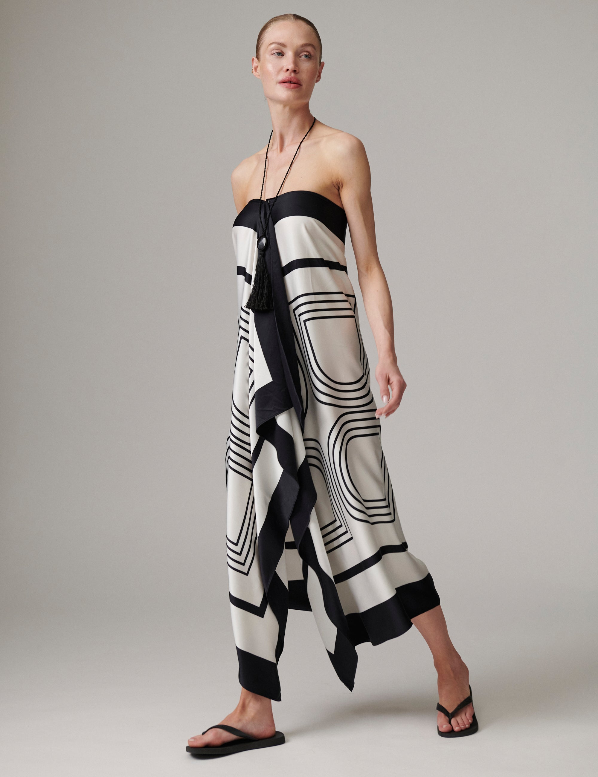 DAY Birger ét Mikkelsen SARY- FLUID VISCOSE - SCARF Scarf 190303 Black