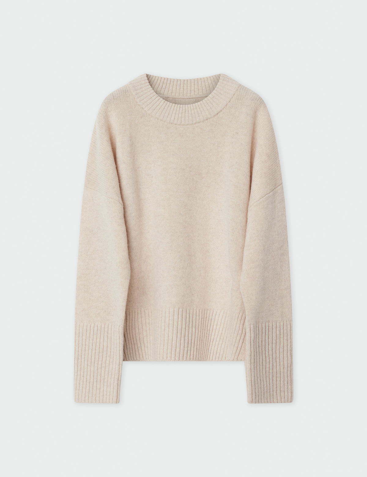 DAY Birger ét Mikkelsen Sherry - Soft Lamb Pullover 500002 CREME MELANGE