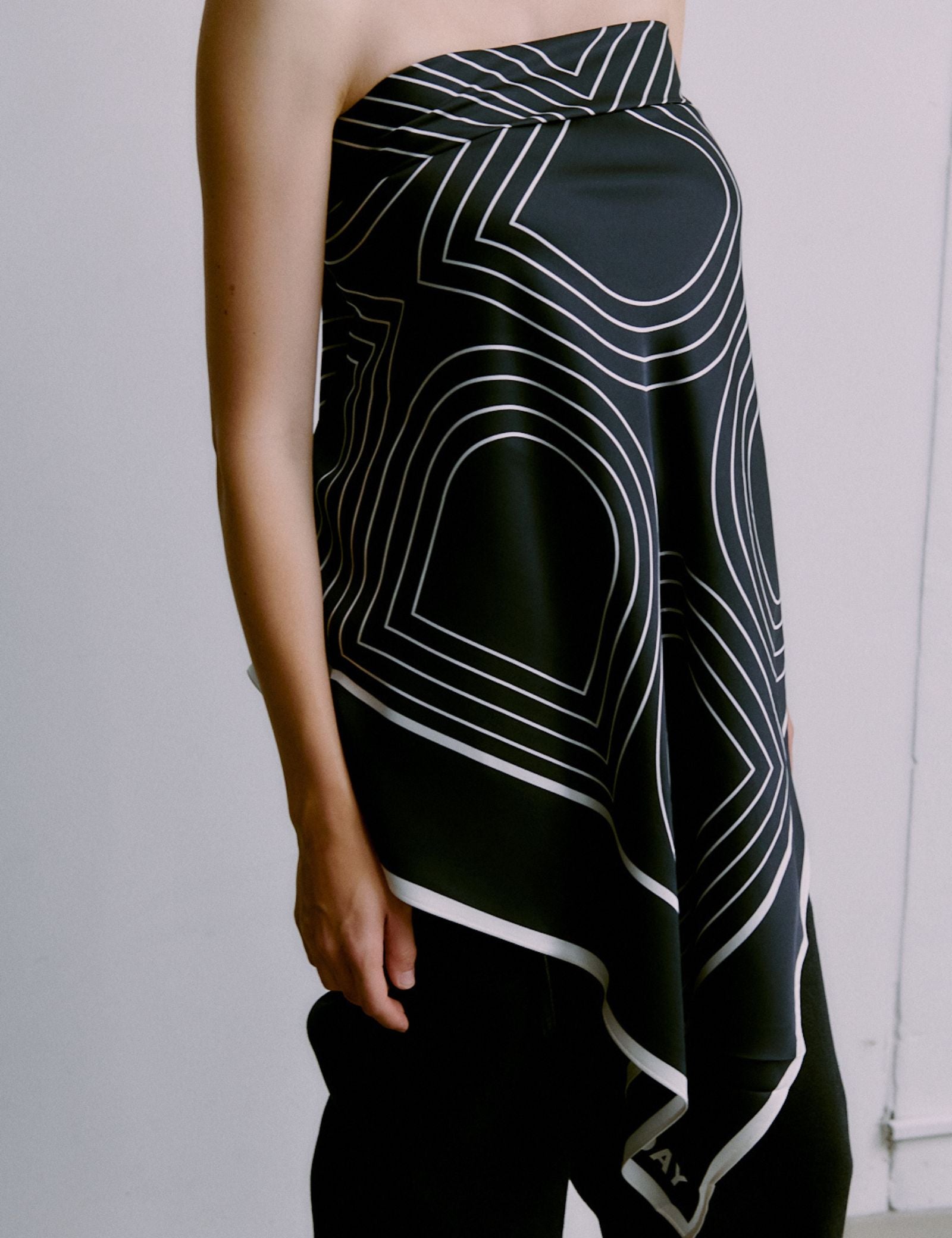 DAY Birger ét Mikkelsen Sille - Daily Scarf Scarves 190303 BLACK