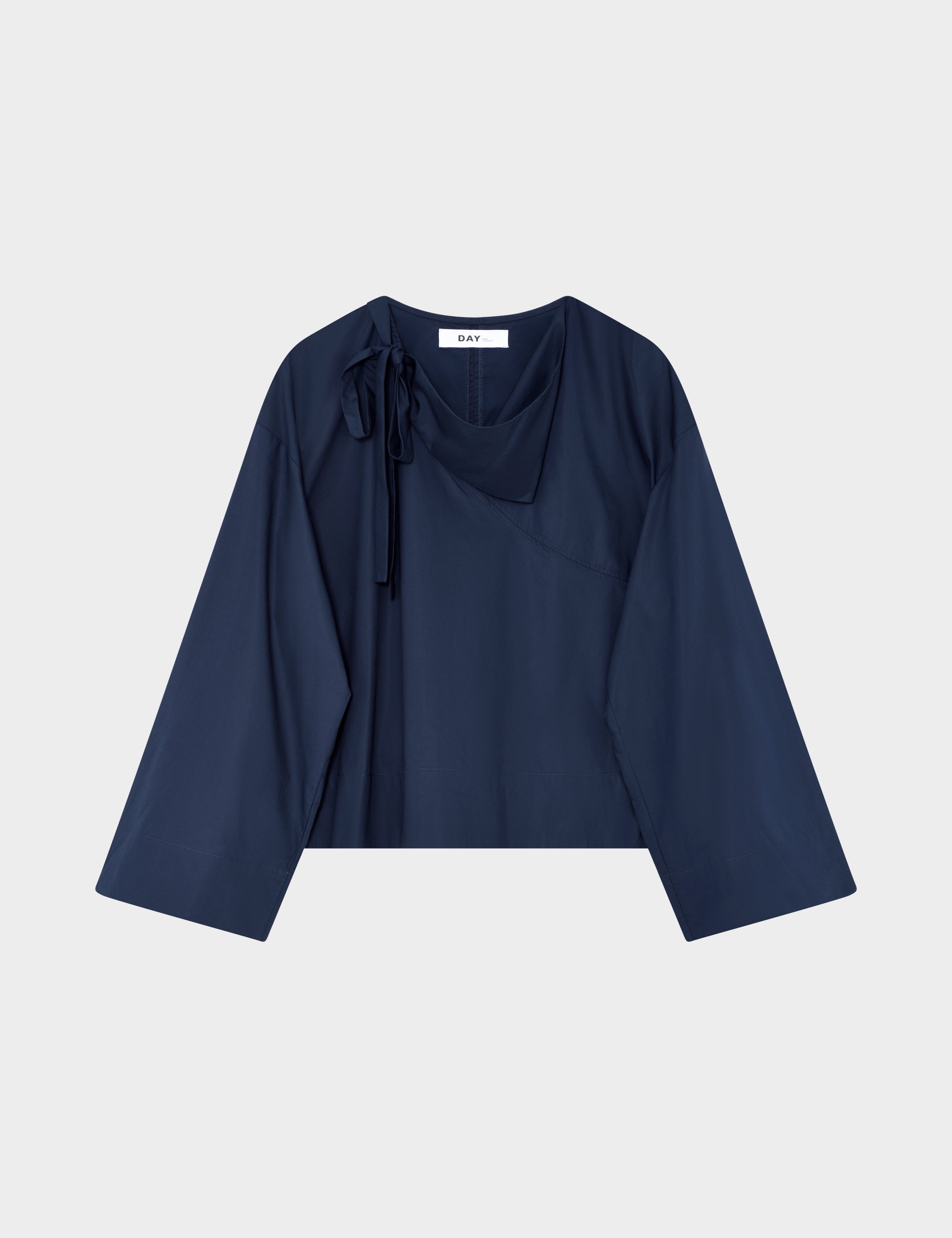 DAY Birger ét Mikkelsen Sivie - Solid cotton Shirts & Blouses 194020 DARK SAPPHIRE.