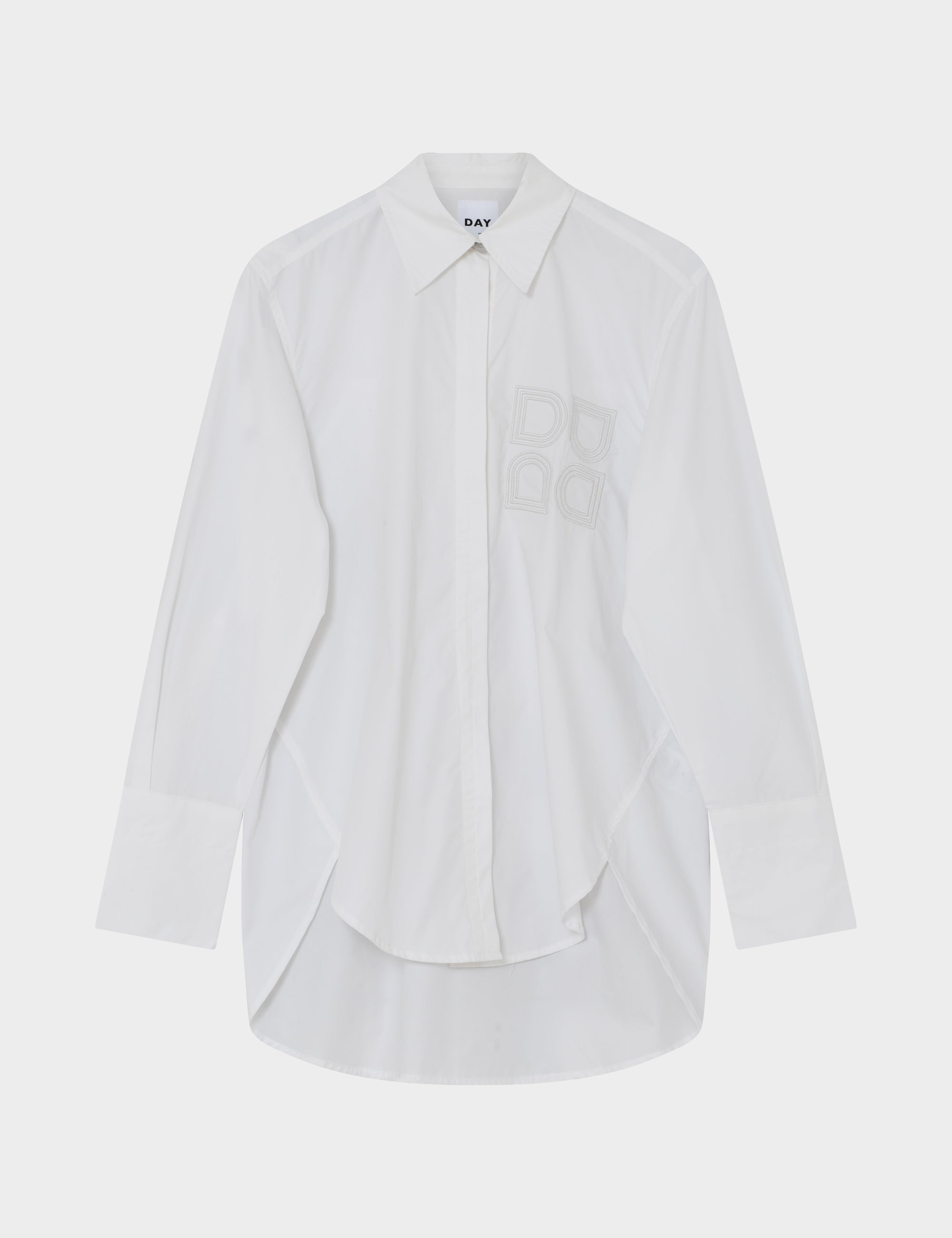 DAY Birger ét Mikkelsen Stella - Poplina Shirts & Blouses 114001 Brilliant White