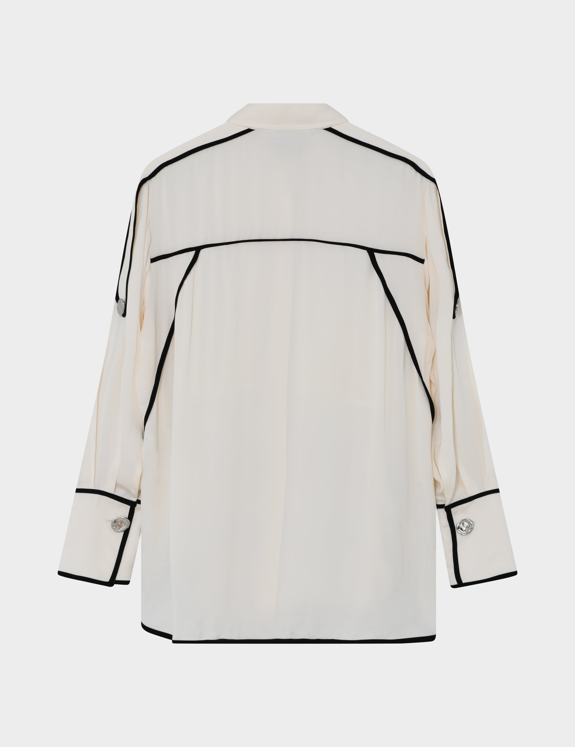 DAY Birger ét Mikkelsen Stello - Matte Crepe Shirts & Blouses 110605 JET STREAM