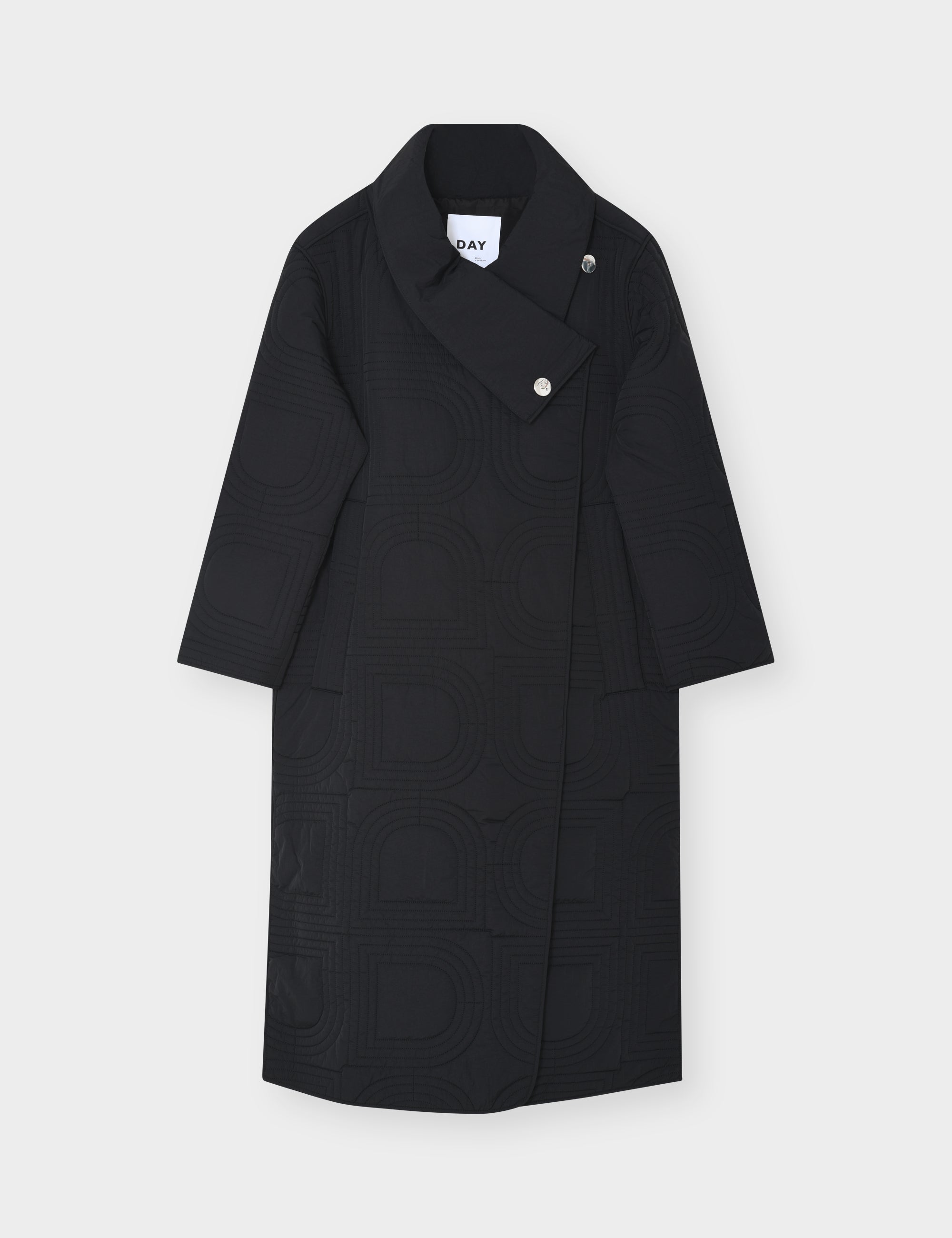 DAY Birger ét Mikkelsen Teme - Rhombus Quilt Jacket 190303 BLACK