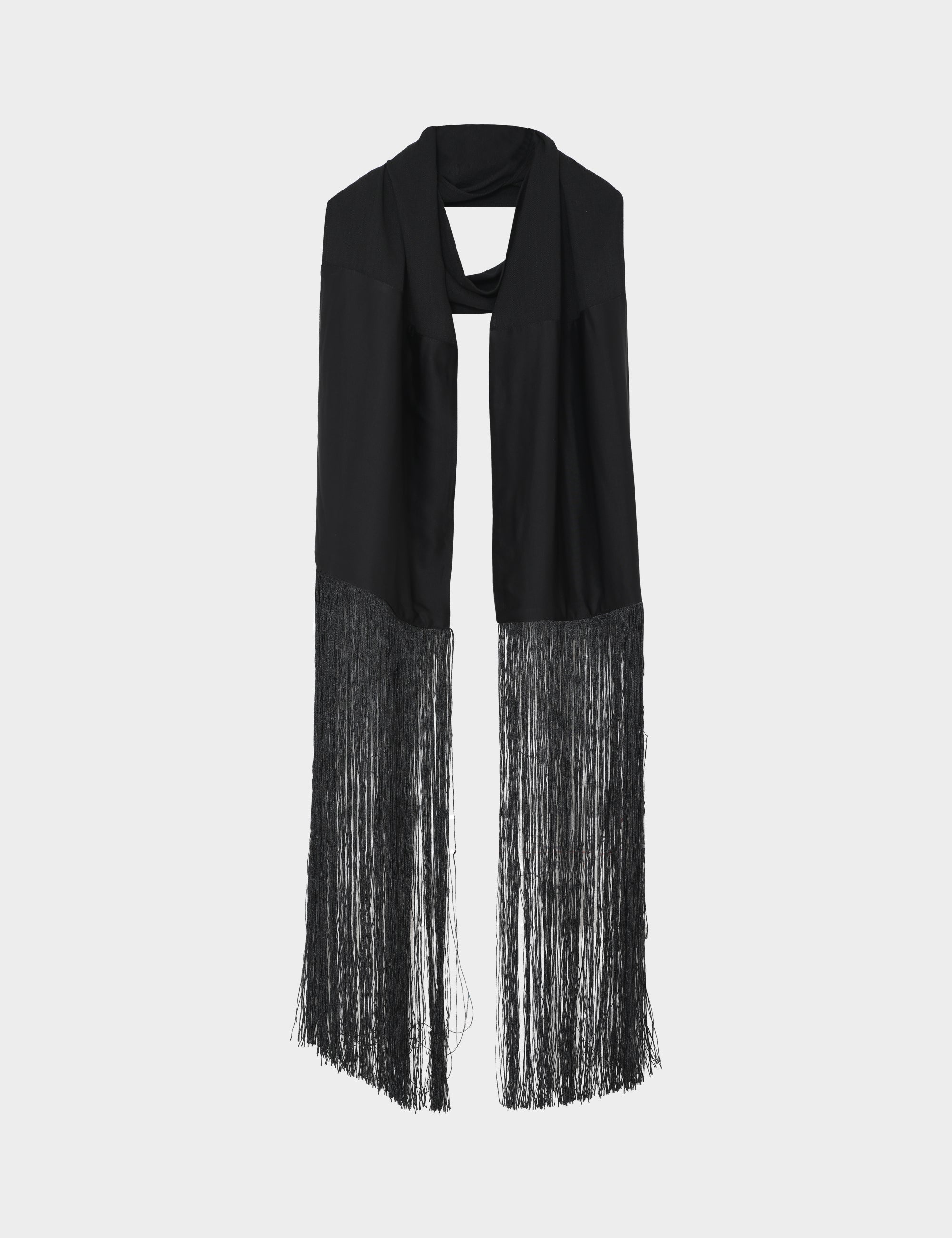DAY Birger ét Mikkelsen Tory - Contrast Linen Scarves 190303 BLACK
