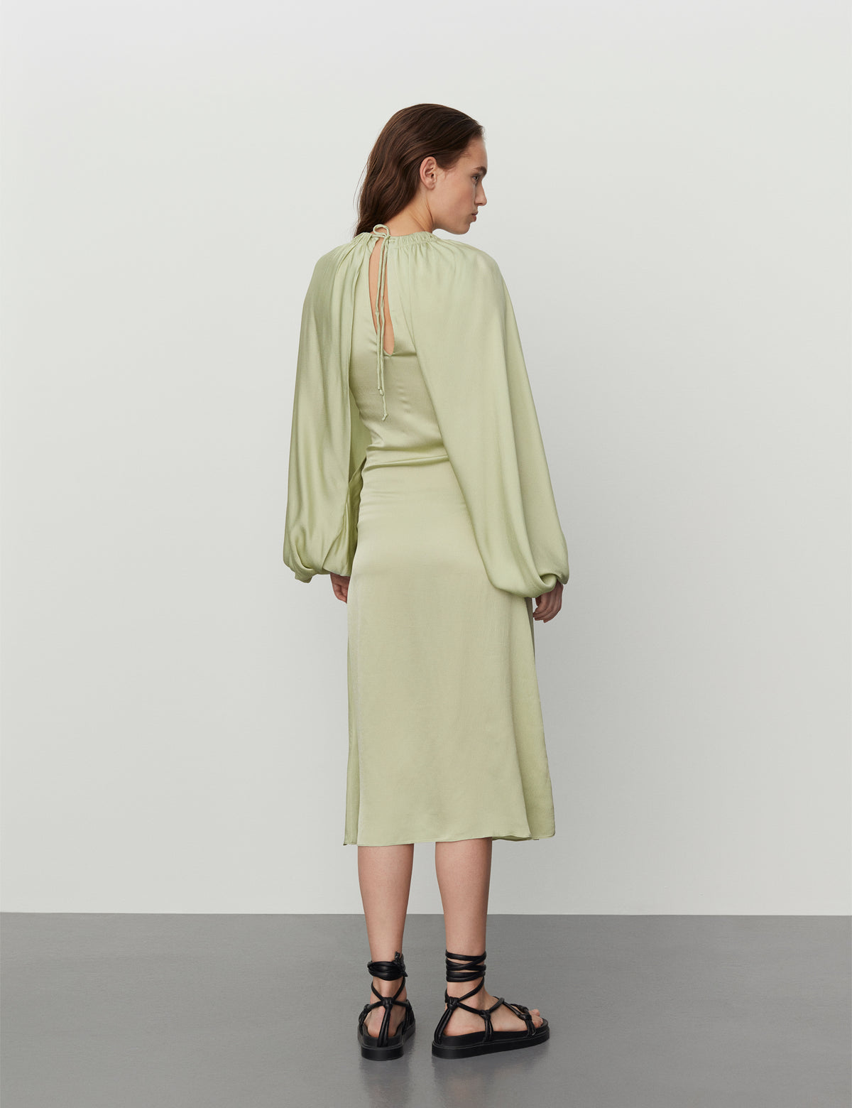DAY Birger ét Mikkelsen Whitney - Fluid Texture Dress 140114 CELADON GREEN
