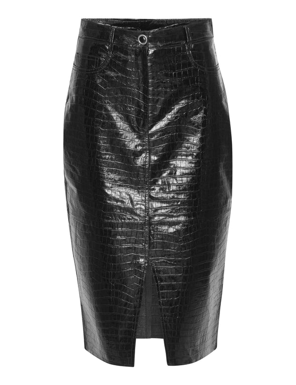2NDDAY 2ND Lava  Skirt 194008 Meteorite (Black)